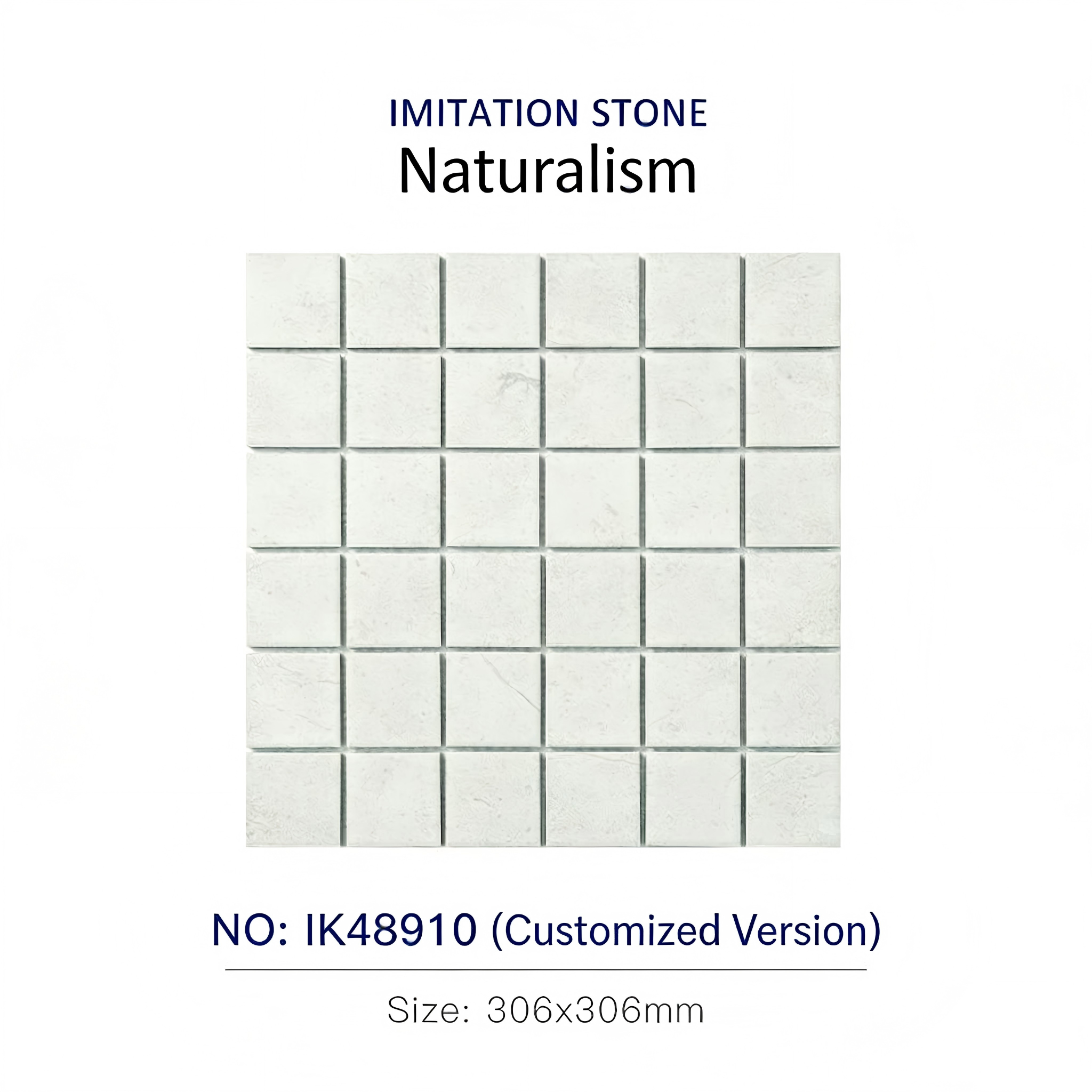 Shuang Ou Naturalistic Imitation Stone Ceramic Mosaic Wabi Sabi Wind Swimming Pool Hotel Homestay Pool Landscape Pool Ceramic Tile - Tile(Small Stone) / Pool Tiles / Specialized Outdoor Tiles | CHEERFUL Kenya image 3 detail view