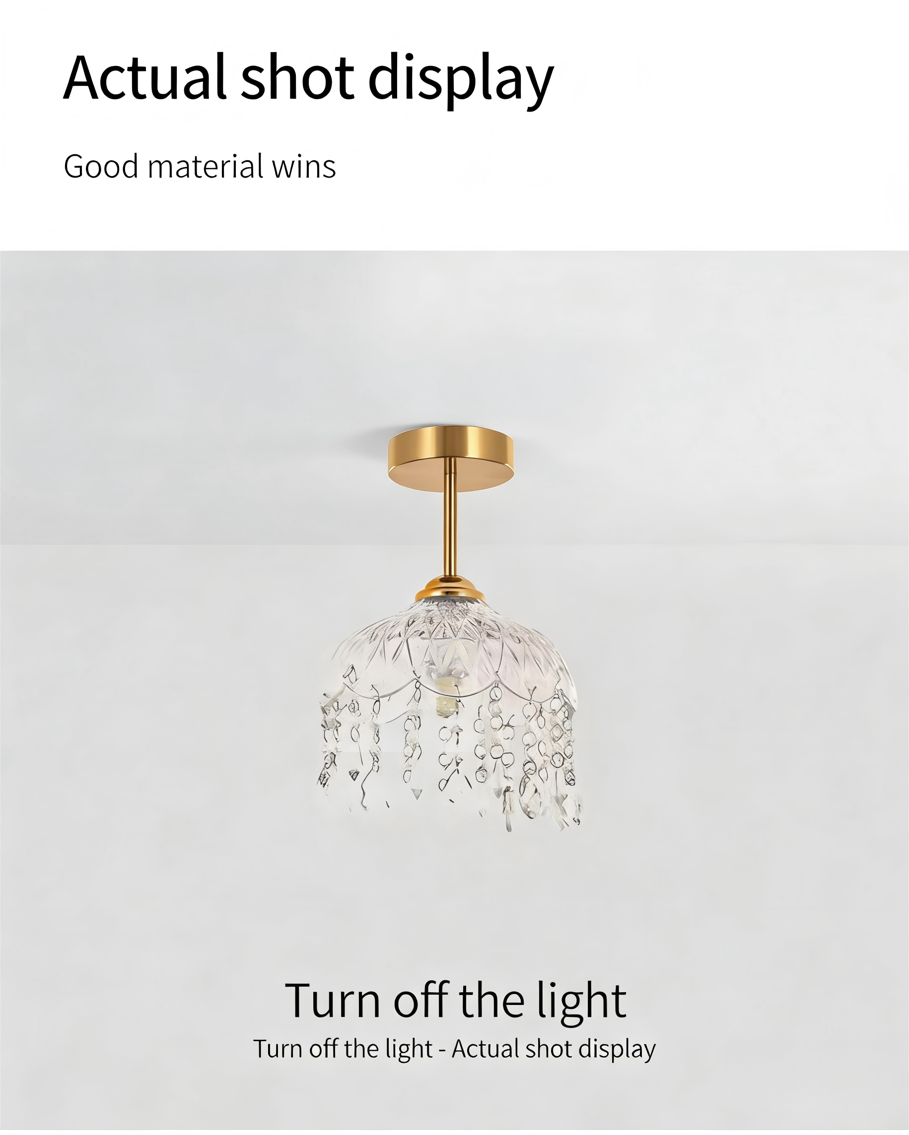 Hallway Lighting, Corridor Lighting, Modern Minimalist Style, Staircase Entrance Hall, Balcony Lighting, French Crystal Chandelier, Small Pendant Light (P271) - Lighting Fixtures | CHEERFUL Kenya image 16 detail view