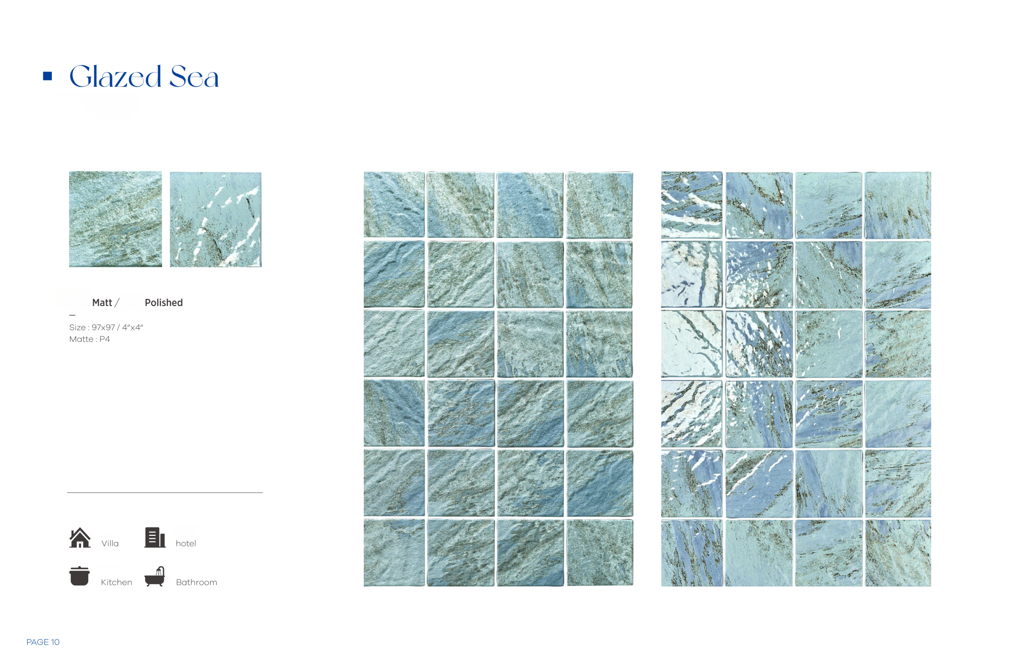 Pool Tiles and Mosaic - Tile(Small Stone) / Pool Tiles / Specialized Outdoor Tiles | CHEERFUL Kenya image 7 detail view