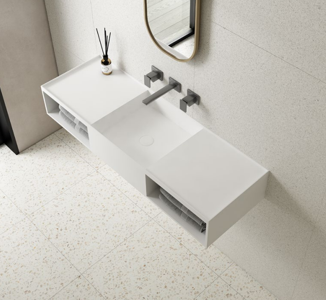 Wall-hung Basin - Sanitary Ware | CHEERFUL Kenya image 2