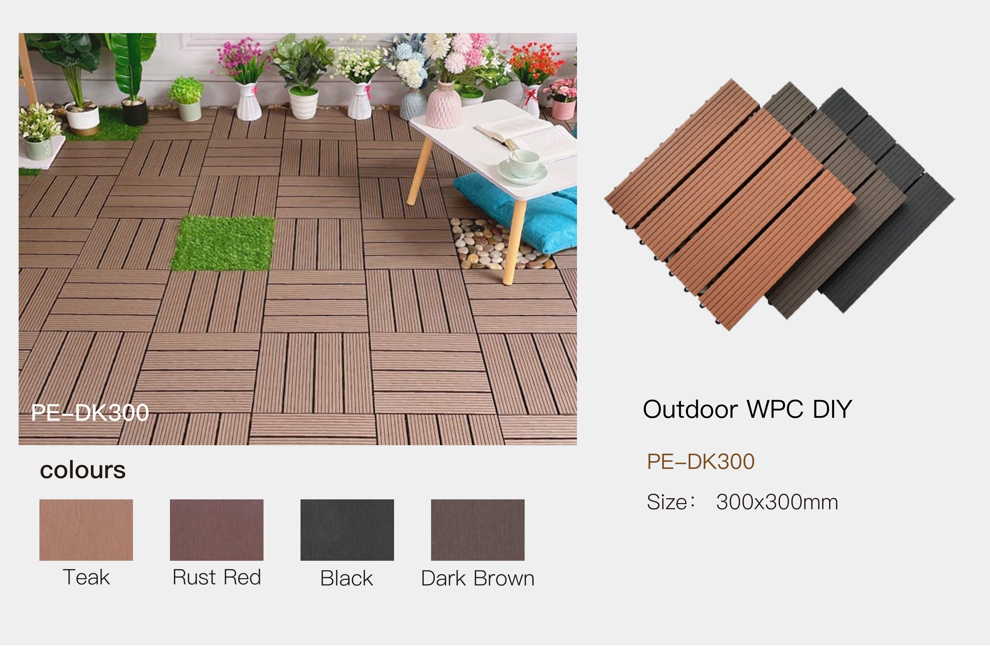 DIY Decking - WPC products | CHEERFUL Kenya image 4 detail view