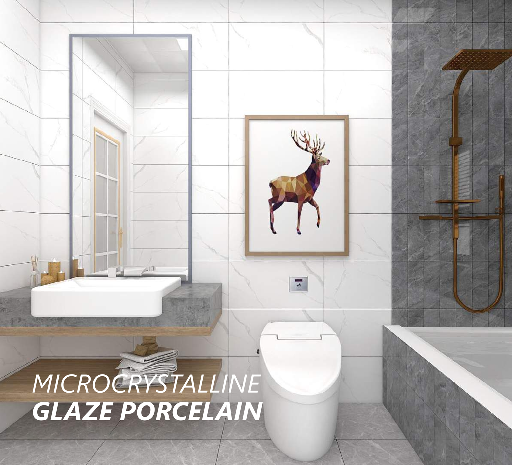 Microcrystalline glaze ceramic tile series - Tile(Thick stone) | CHEERFUL Kenya