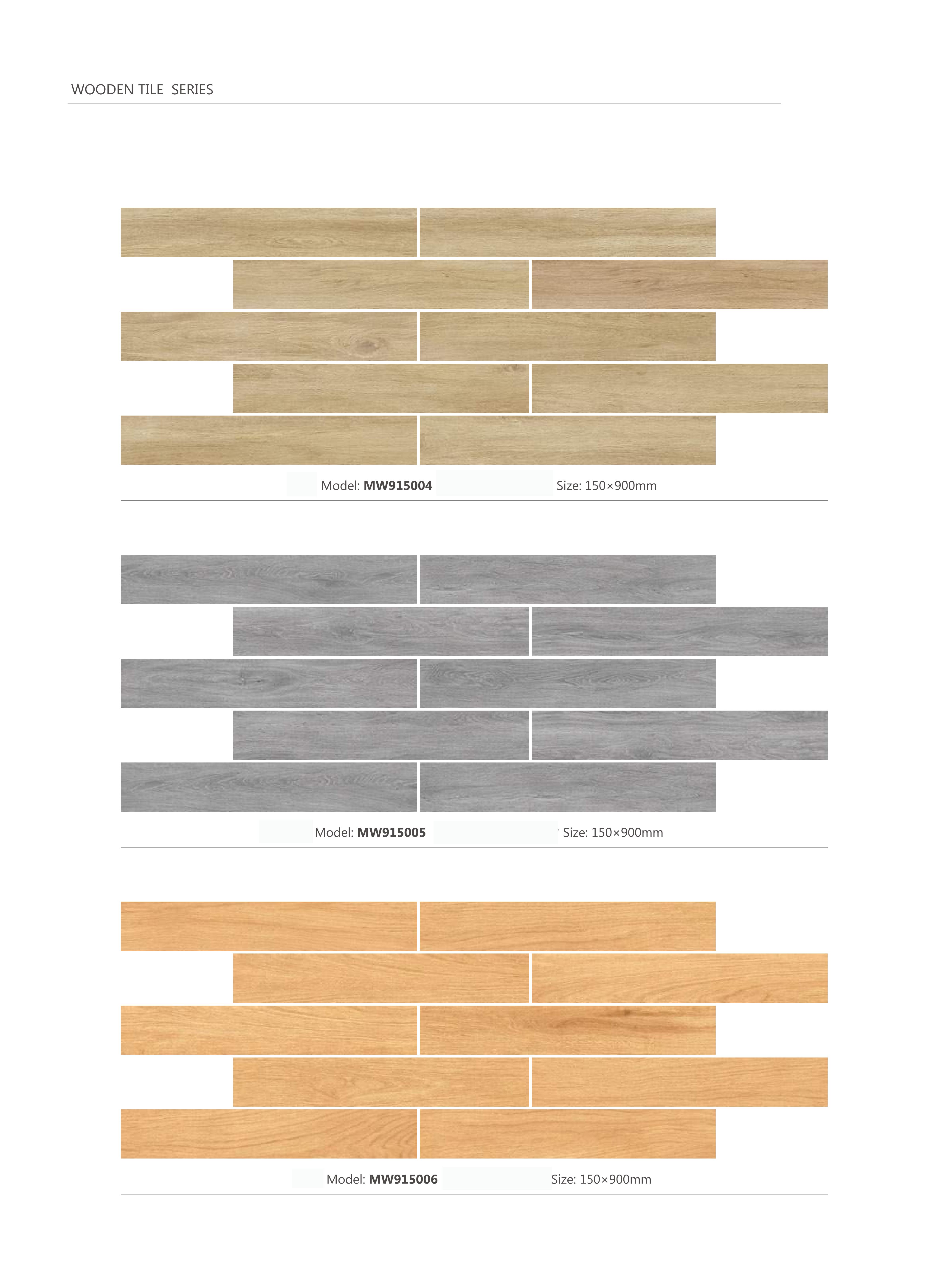 Wood-look tile series - Tile(Thick stone) | CHEERFUL Kenya image 2 detail view