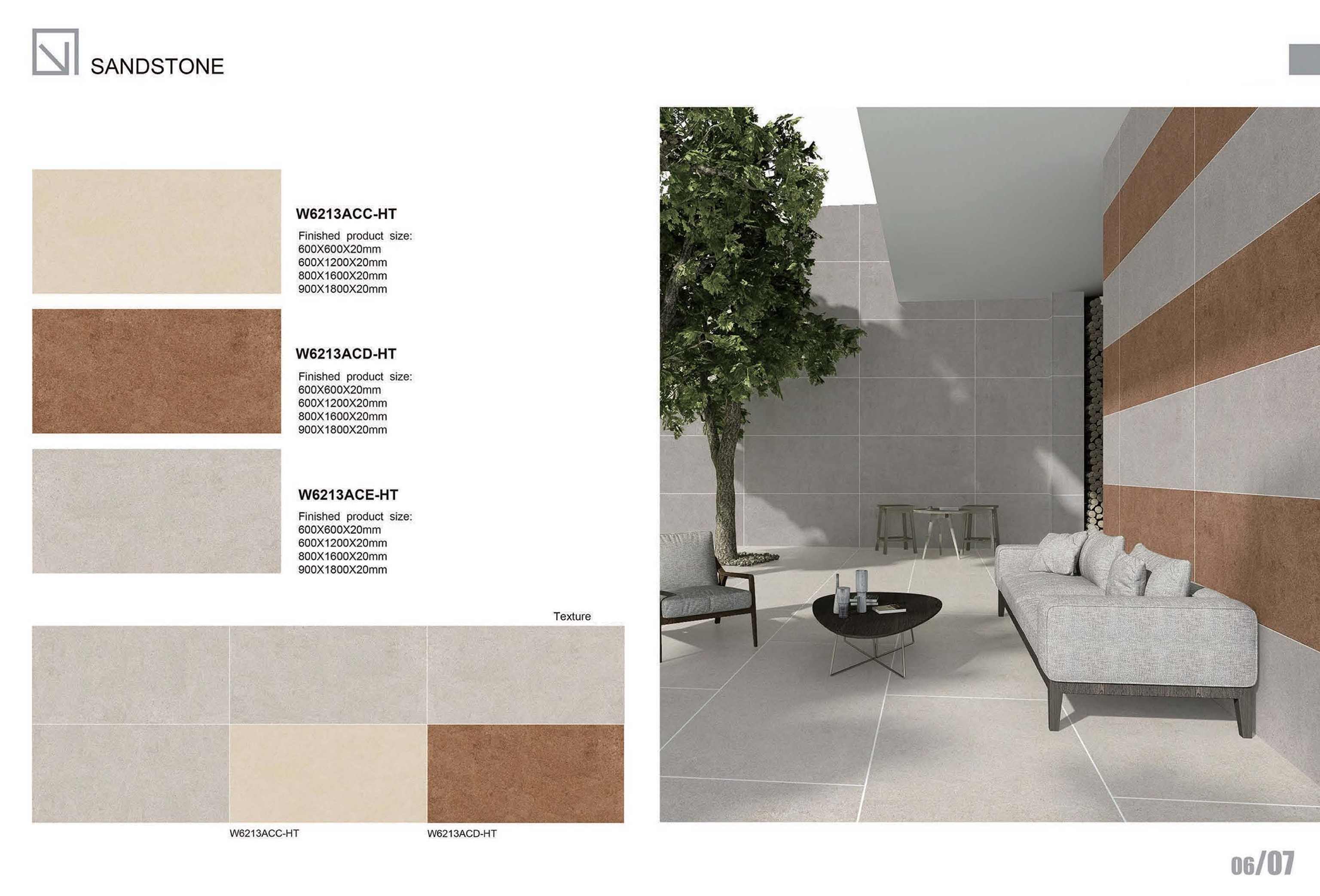 Tile - Sandstone Series - Tile(Thick stone) | CHEERFUL Kenya detail view