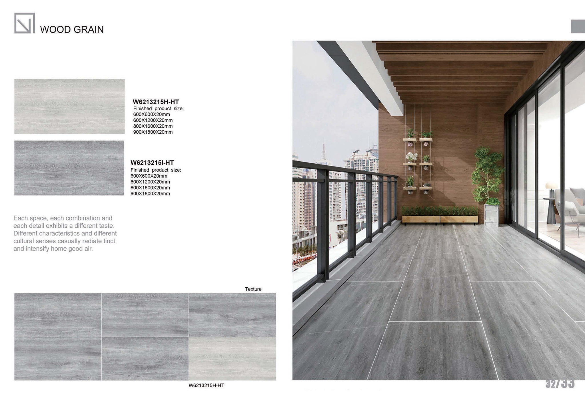 WOOD GRAIN - Tile(Thick stone) | CHEERFUL Kenya image 3 detail view