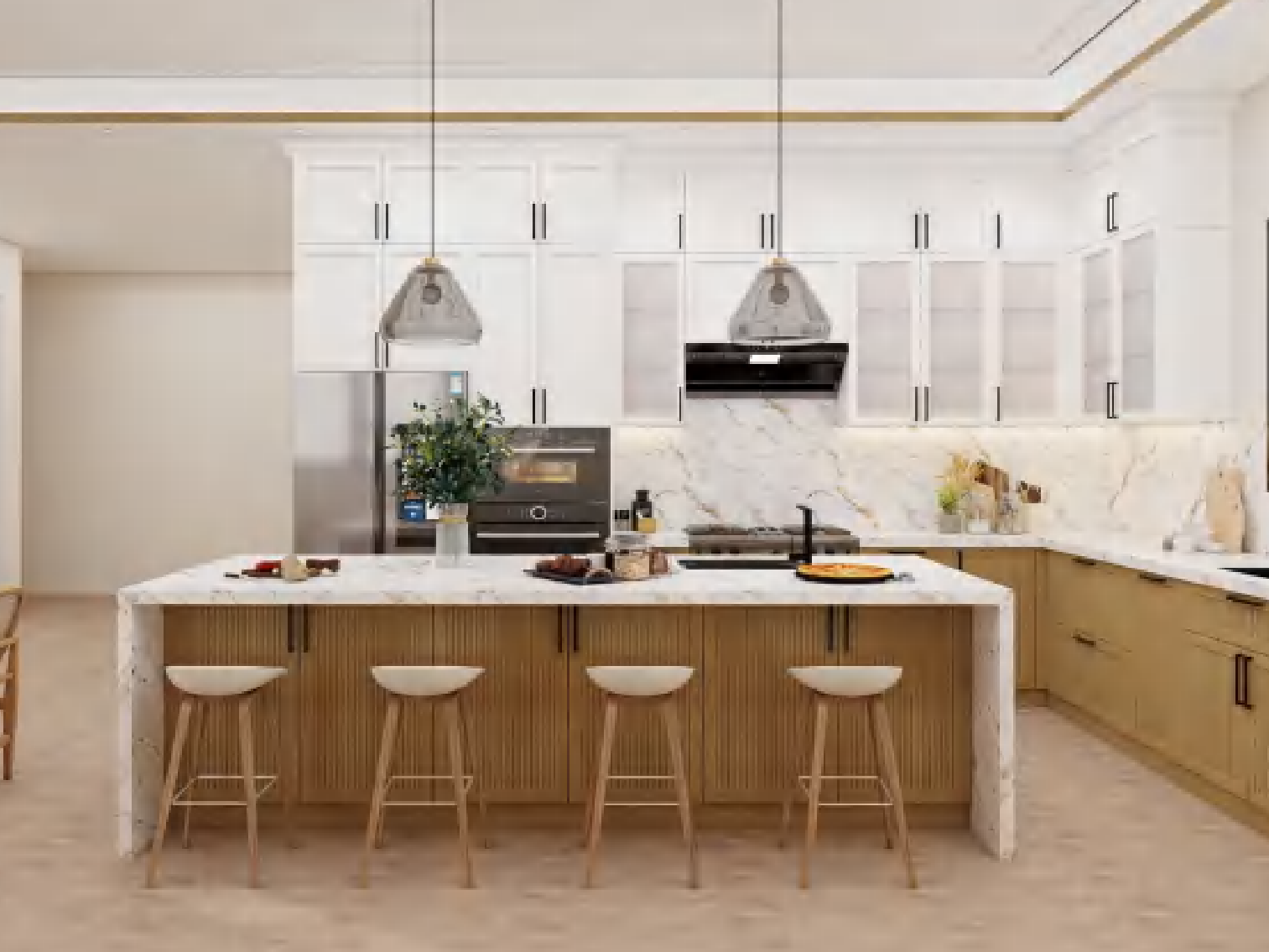 Classic Kitchen - Custom Kitchen Cabinets & Countertop | CHEERFUL Kenya image 6