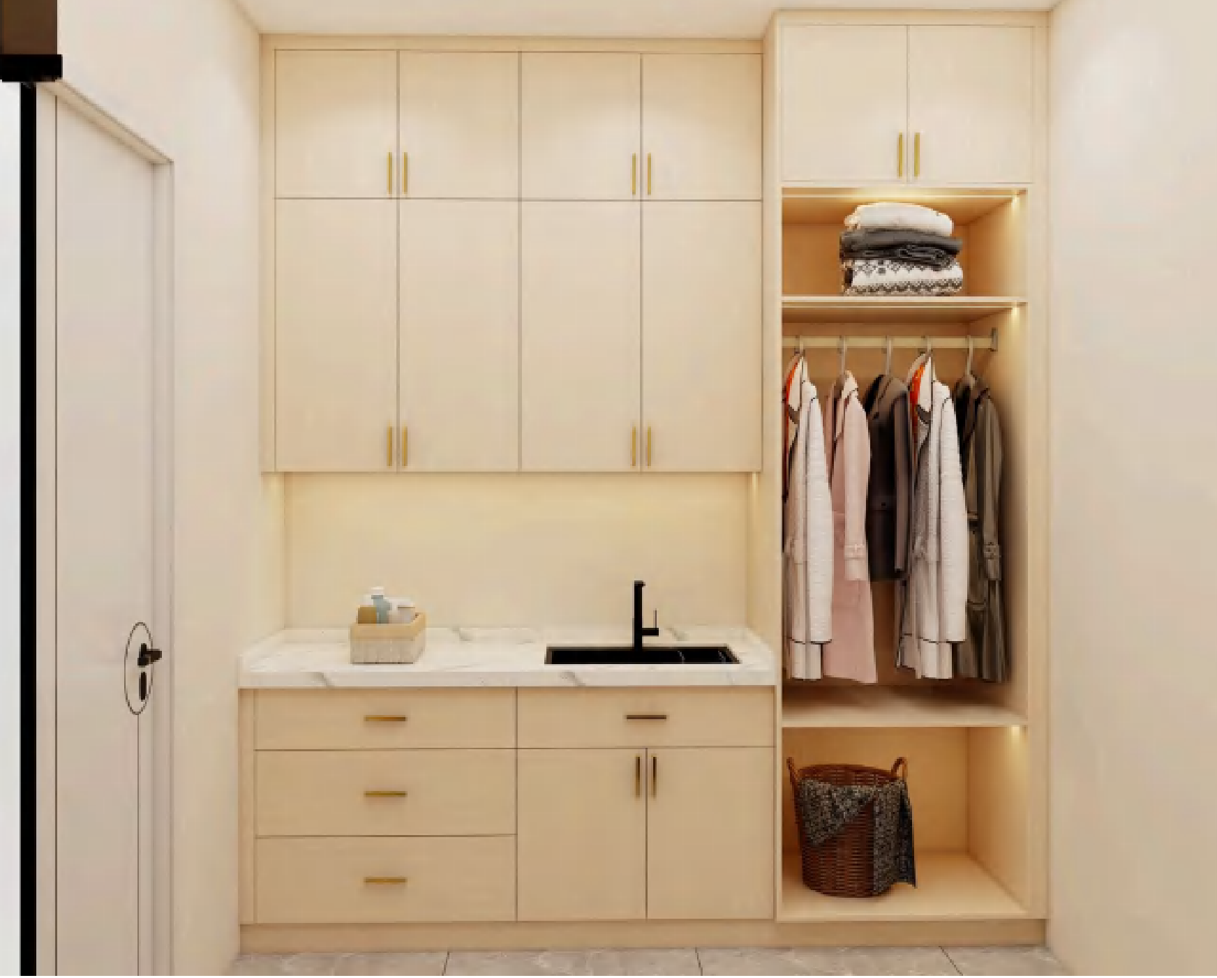 Laundry - Custom Kitchen Cabinets & Countertop | CHEERFUL Kenya image 3
