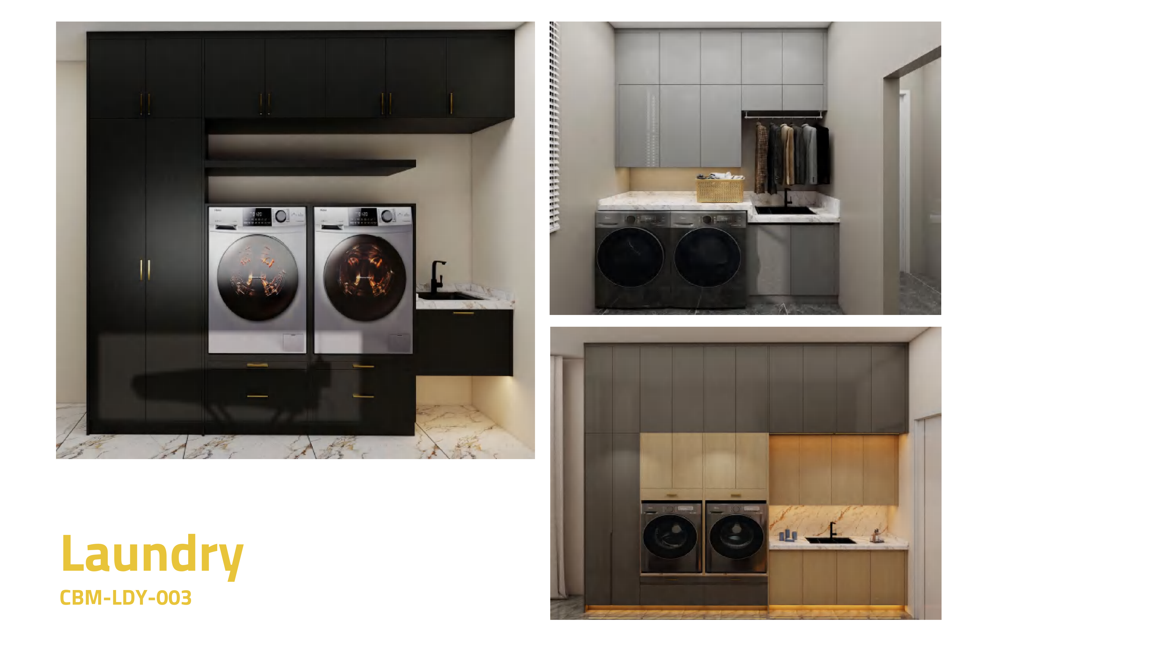Laundry - Custom Kitchen Cabinets & Countertop | CHEERFUL Kenya image 3 detail view
