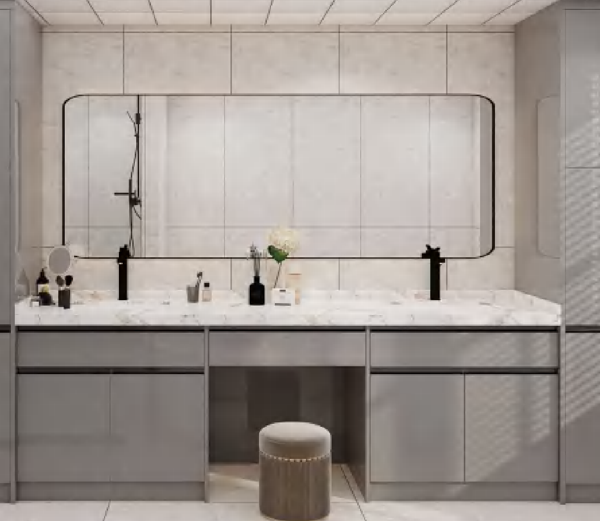 Vanity - Custom Kitchen Cabinets & Countertop | CHEERFUL Kenya image 5