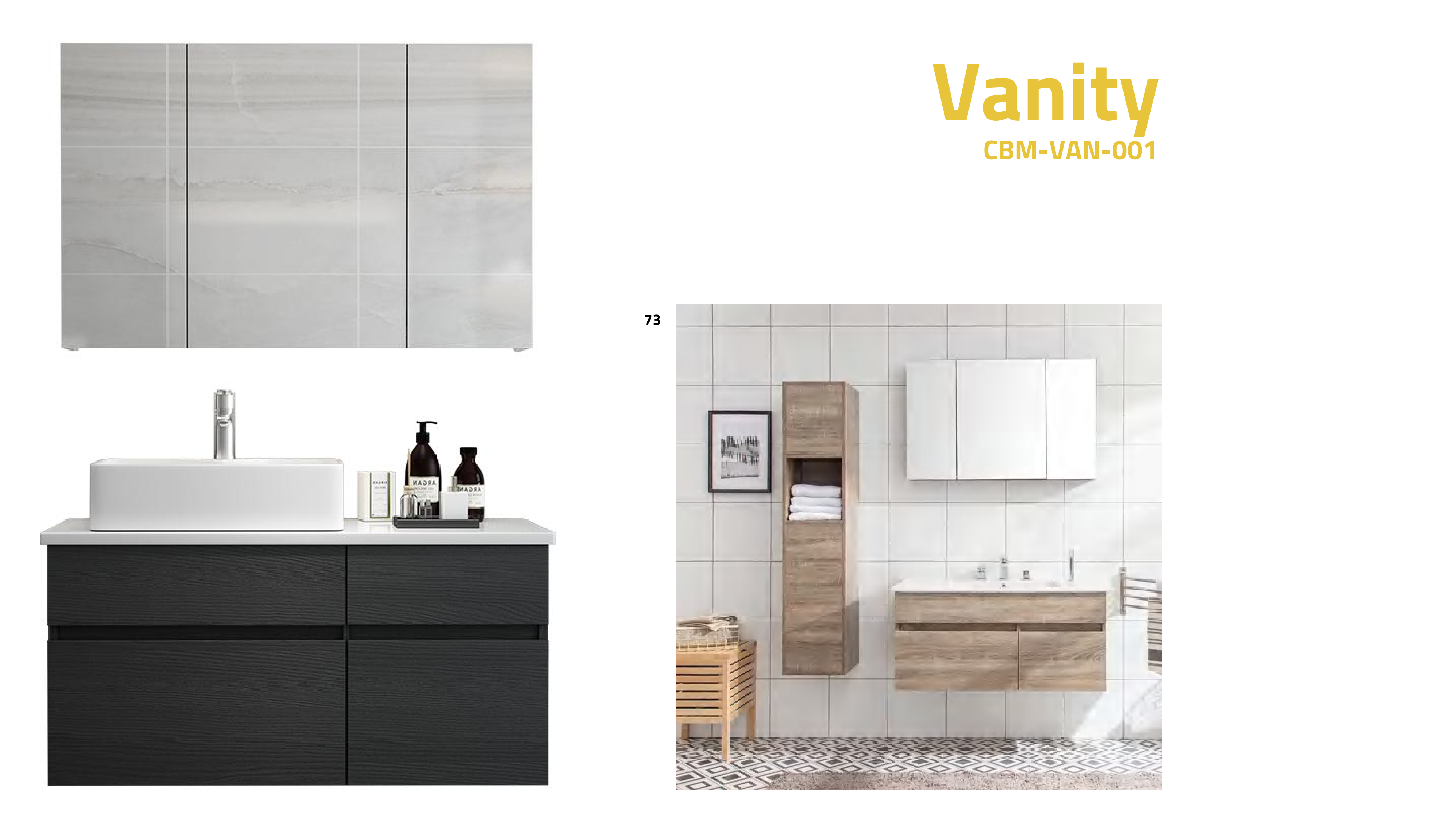 Vanity - Custom Kitchen Cabinets & Countertop | CHEERFUL Kenya detail view