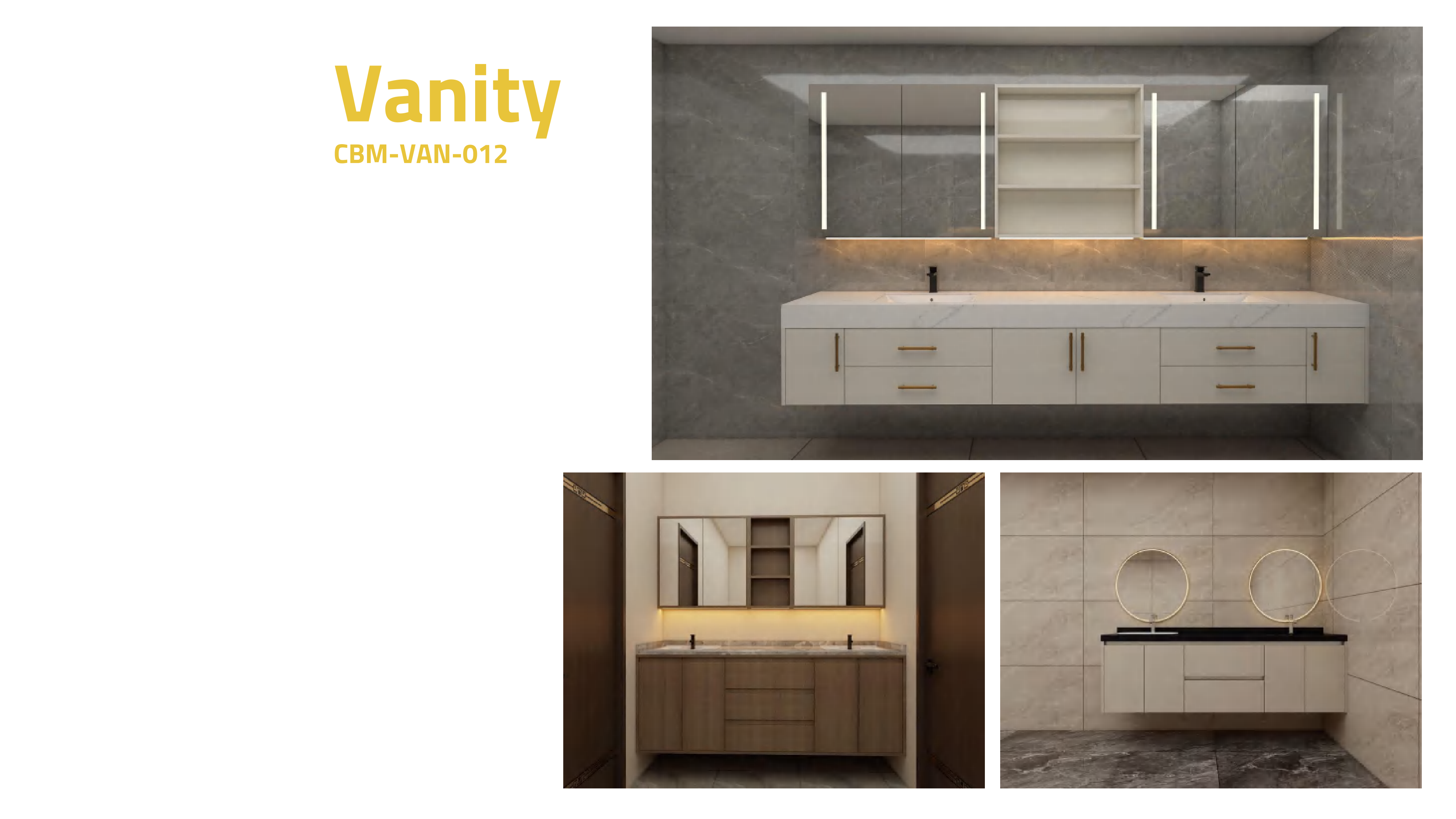 Vanity - Custom Kitchen Cabinets & Countertop | CHEERFUL Kenya image 12 detail view