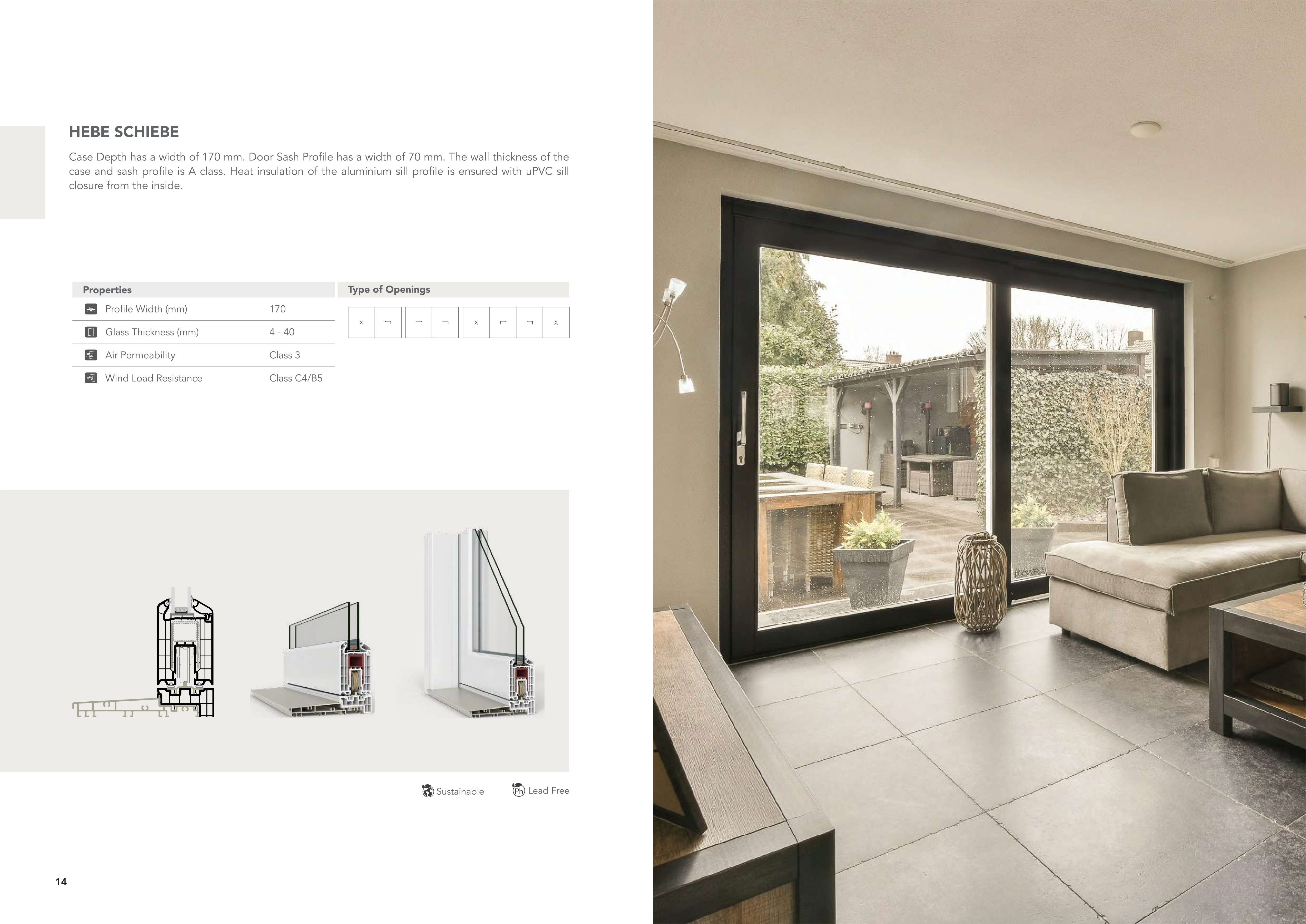 uPVC Door and Window Systems - Door/Window | CHEERFUL Kenya image 4 detail view