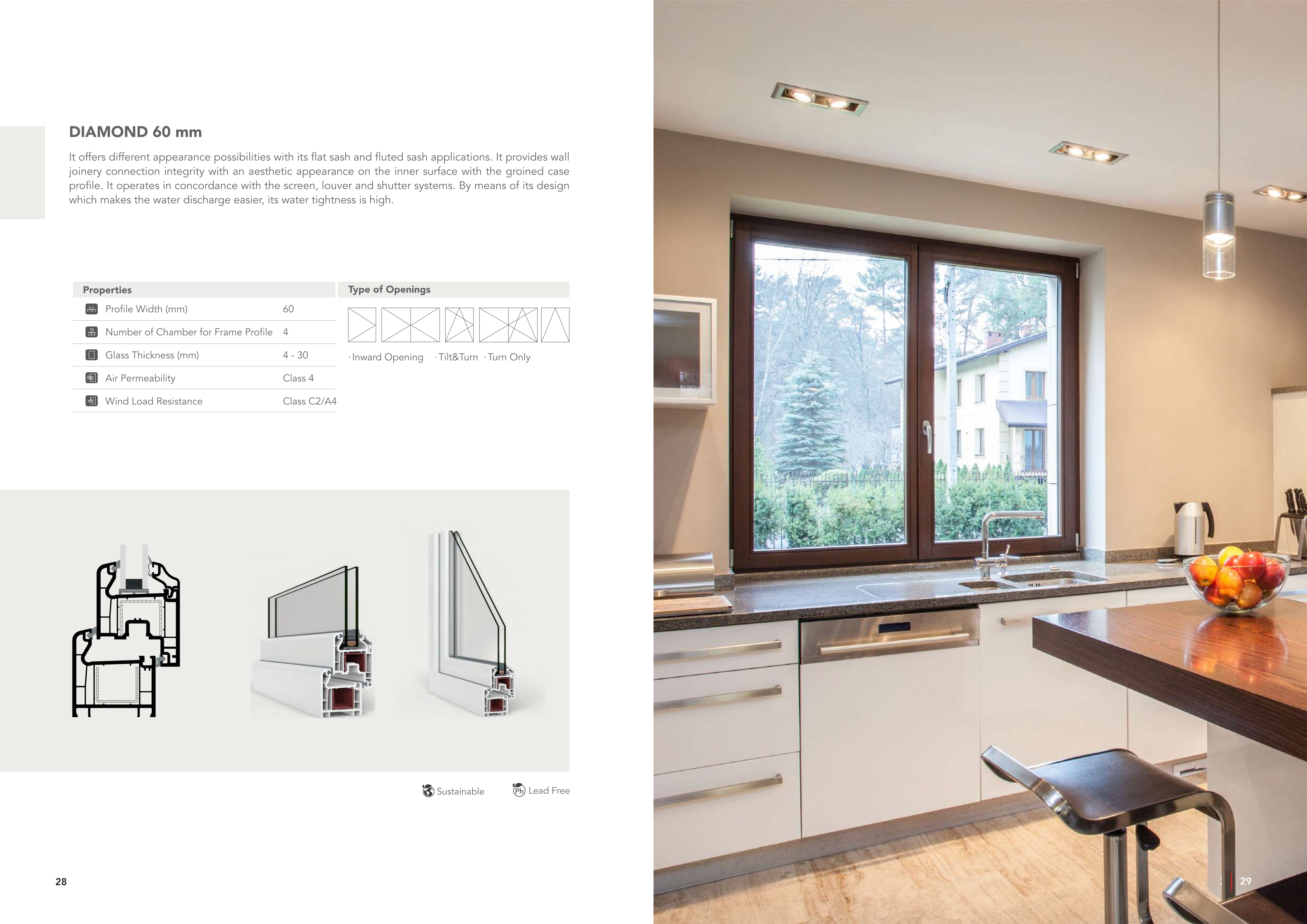 uPVC Door and Window Systems - Door/Window | CHEERFUL Kenya image 11 detail view
