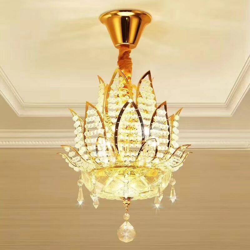 American style pendant lights, balcony hallway entrance lights, European style crystal pendant lights - Lighting Fixtures | CHEERFUL Kenya image 4