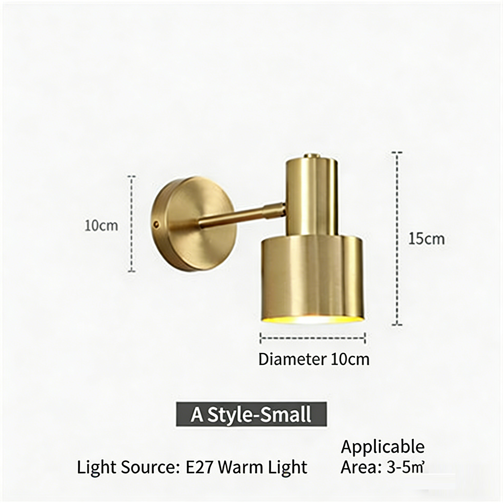 Modern luxury background wall hotel wall lamp, creative Nordic corridor living room bedroom bedside lamp - Lighting Fixtures | CHEERFUL Kenya image 2 detail view