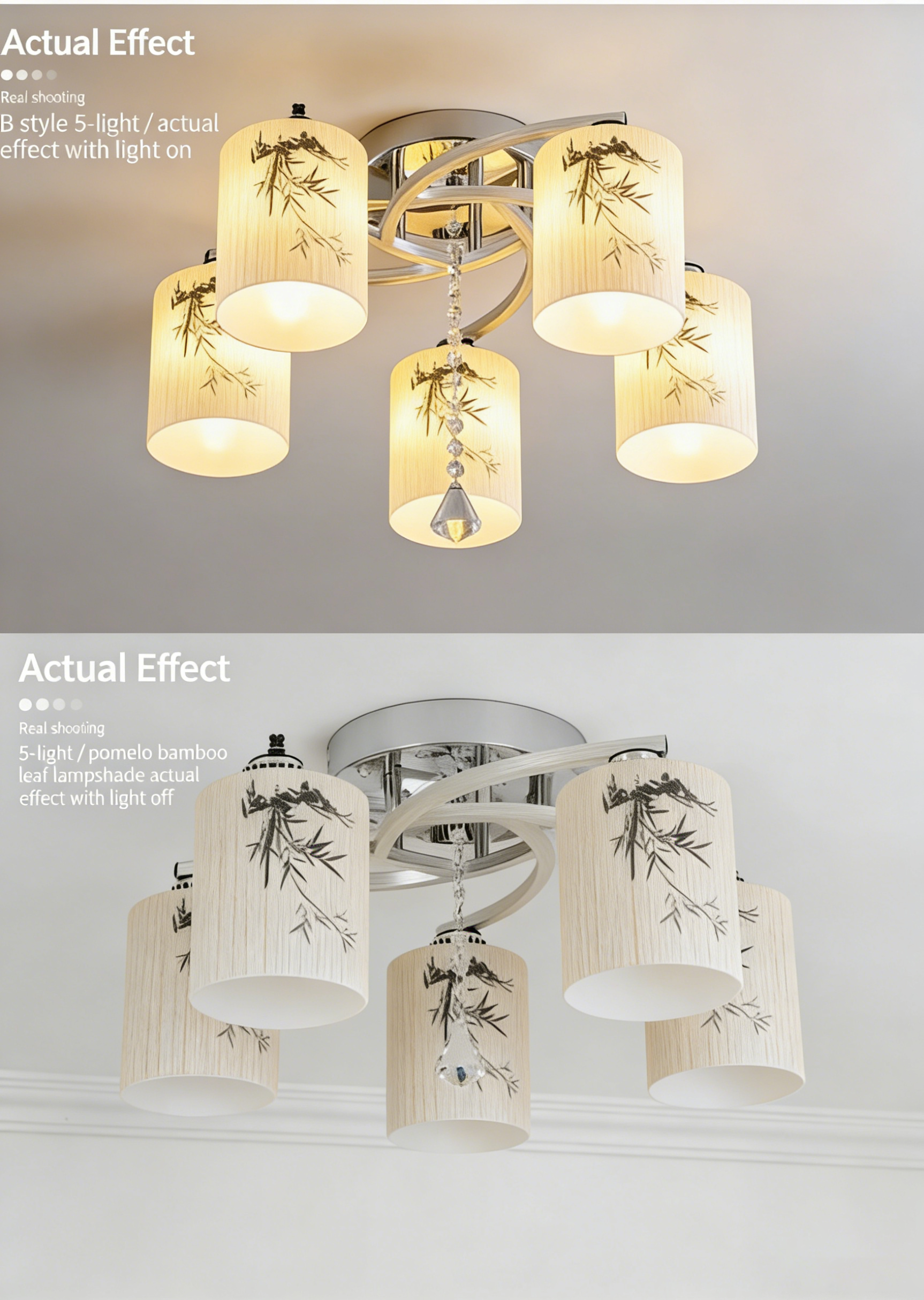 Bedroom lights, small living room lights, dining room pendant lights, three headed LED lights with replaceable bulbs - Lighting Fixtures | CHEERFUL Kenya image 3 detail view