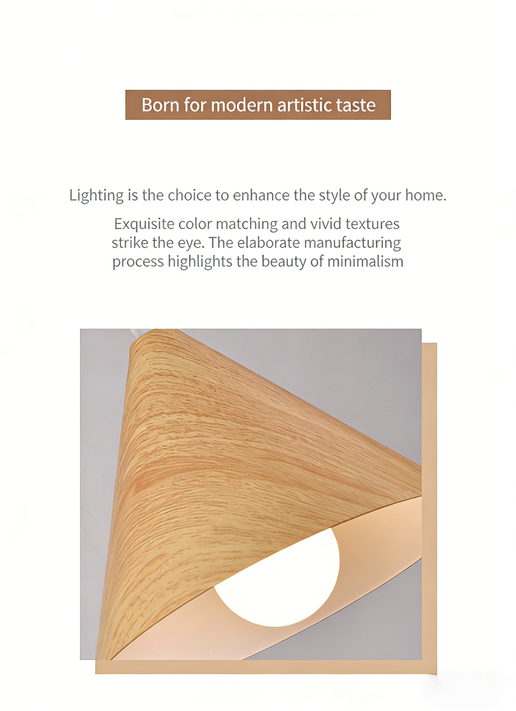 New restaurant pendant light, modern and minimalist single headed dining table and bar lamp, creative bedside pendant light - Lighting Fixtures | CHEERFUL Kenya image 3 detail view
