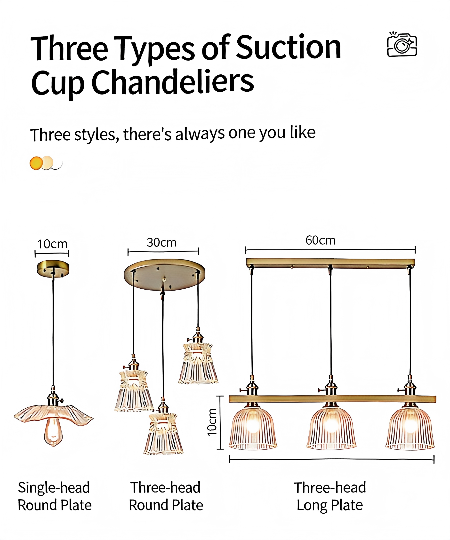 Vintage bedside corridor glass lamp bar cafe homestay restaurant chandelier - Lighting Fixtures | CHEERFUL Kenya detail view