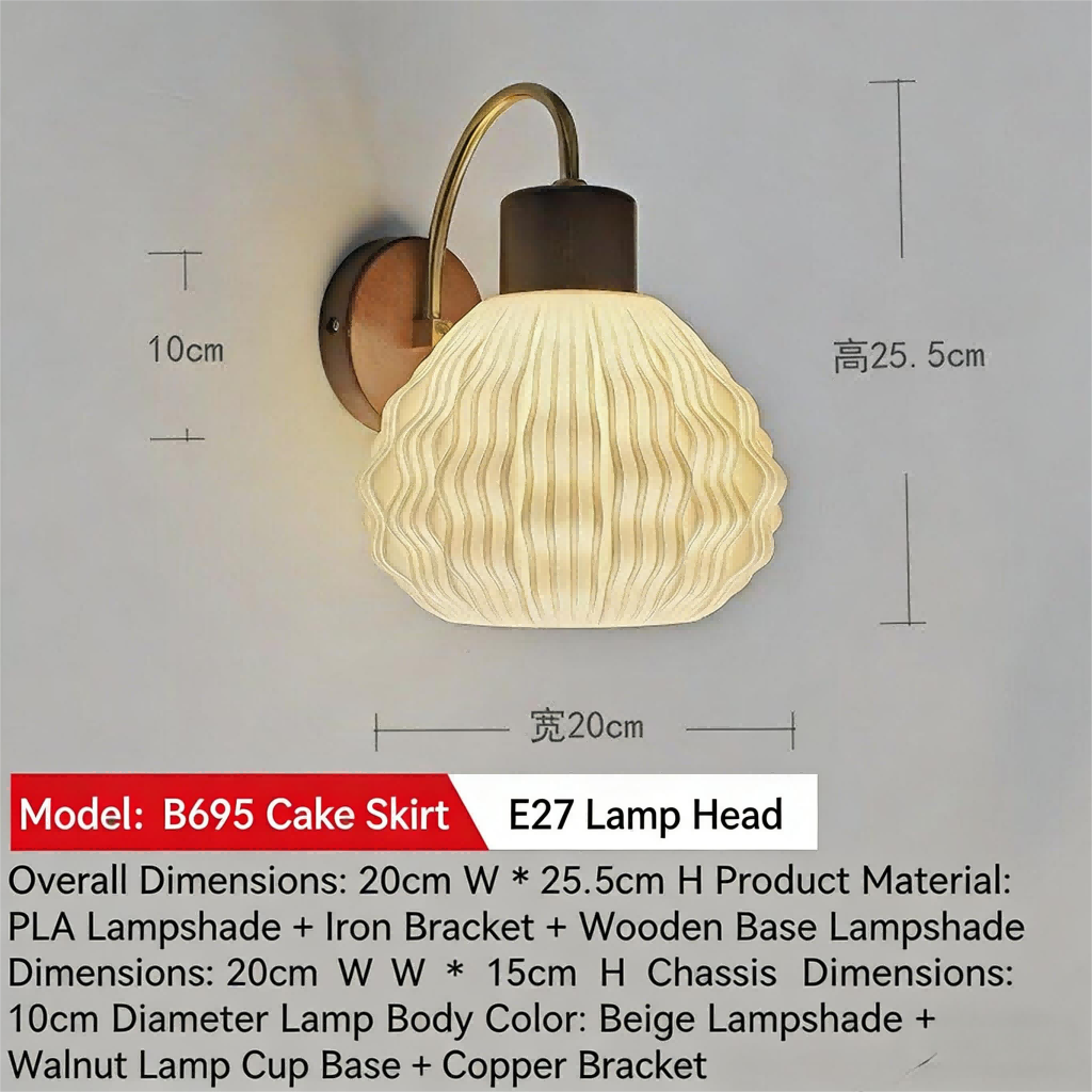 Bedroom wall lamp, living room balcony corridor passageway light, stair lamp, creative bedside lamp - Lighting Fixtures | CHEERFUL Kenya image 5 detail view