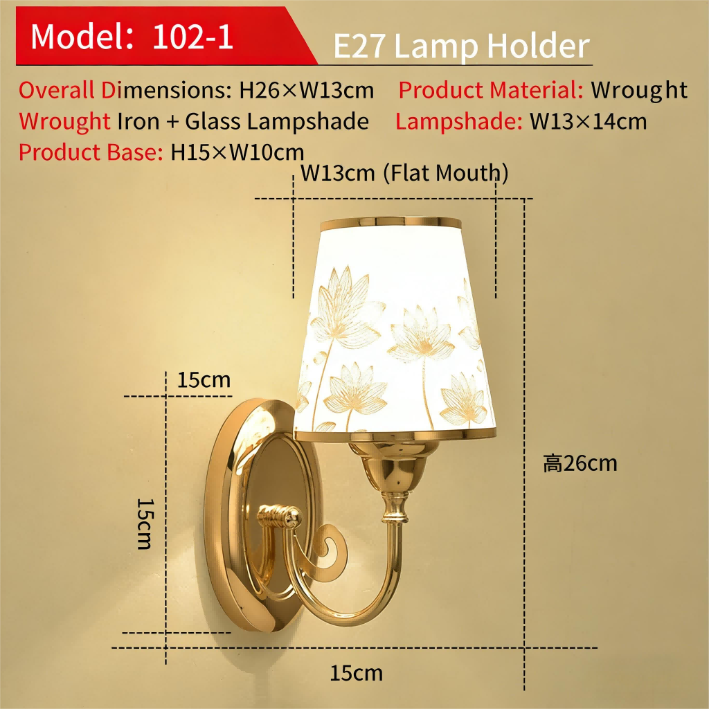 Bedroom wall lamp, living room balcony corridor passageway light, stair lamp, creative bedside lamp - Lighting Fixtures | CHEERFUL Kenya image 7 detail view
