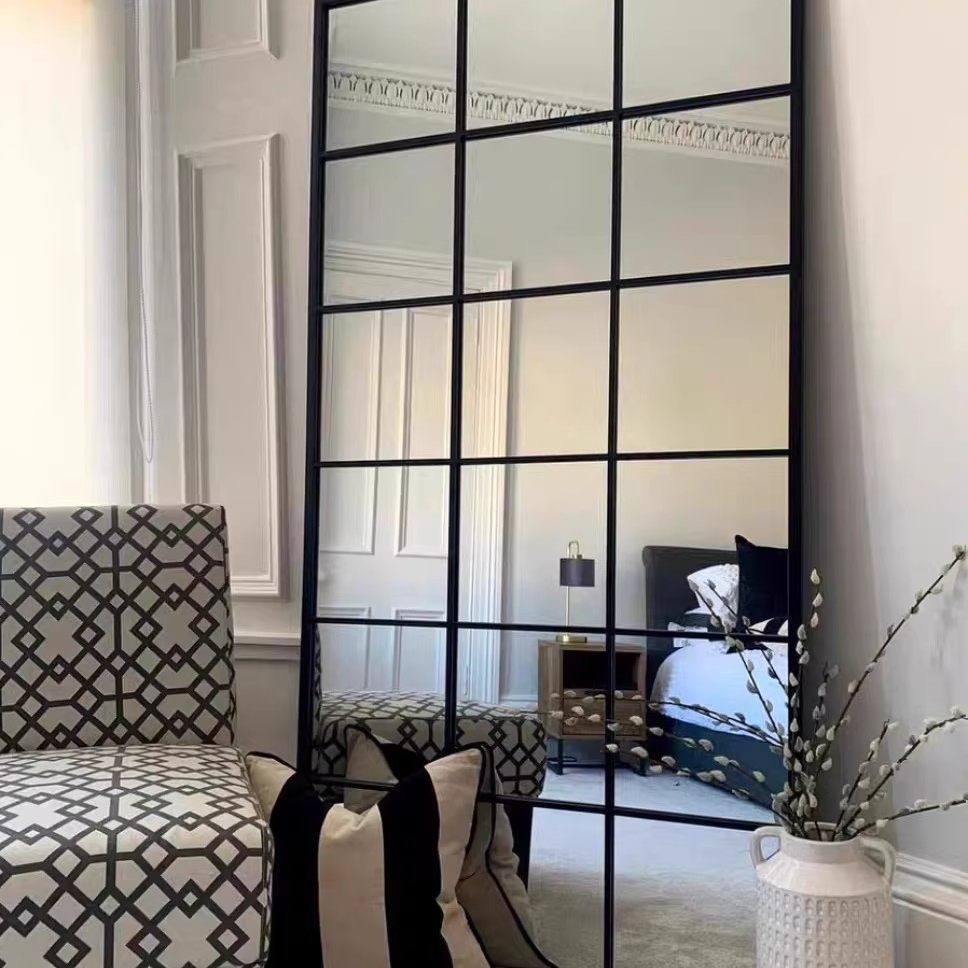 Nordic-style black creative metal frame, glass partition wall, living room and bedroom decorative windows - Door/Window | CHEERFUL Kenya