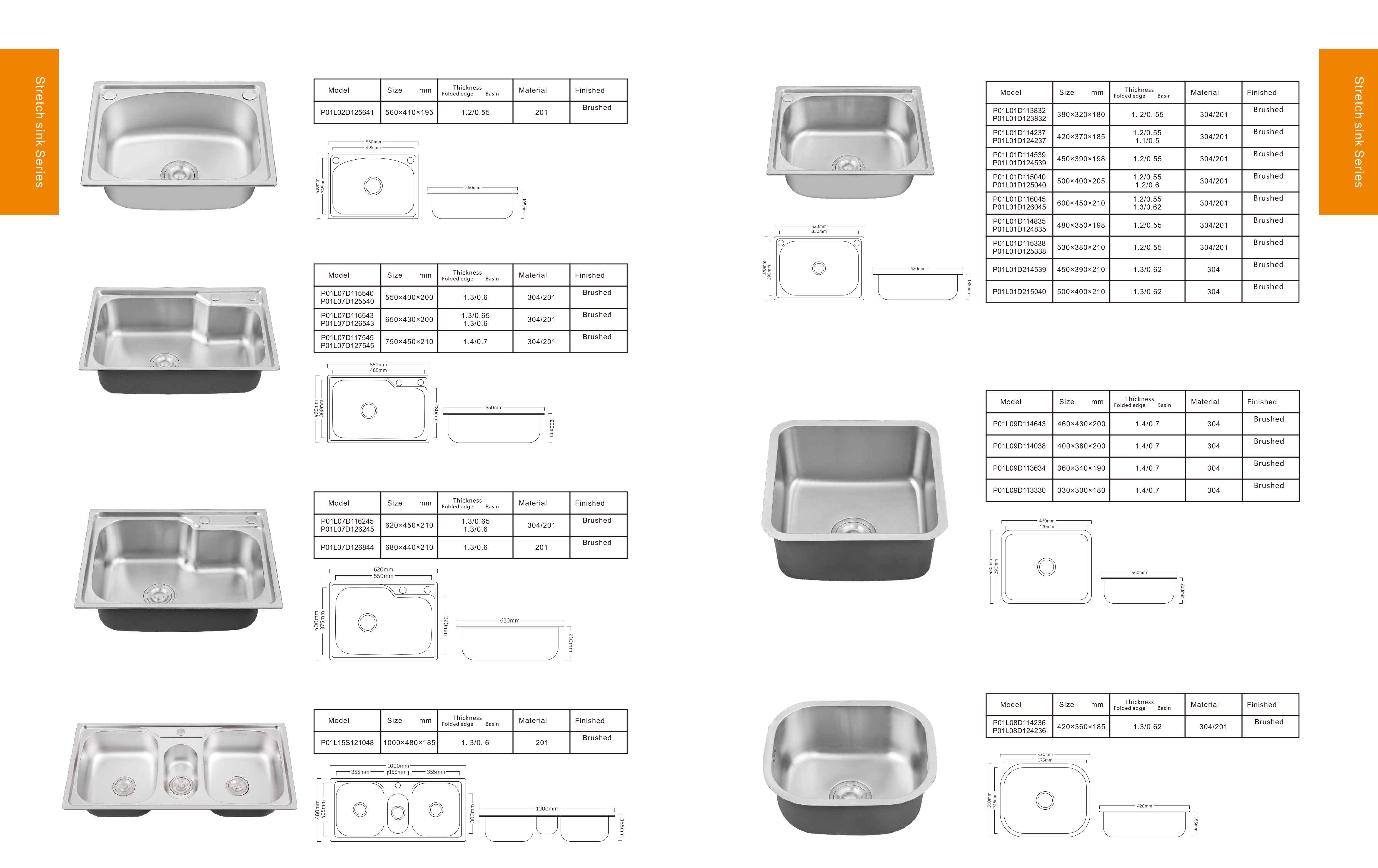 Stretch sink series - Hardware & Fittings | CHEERFUL Kenya image 2 detail view