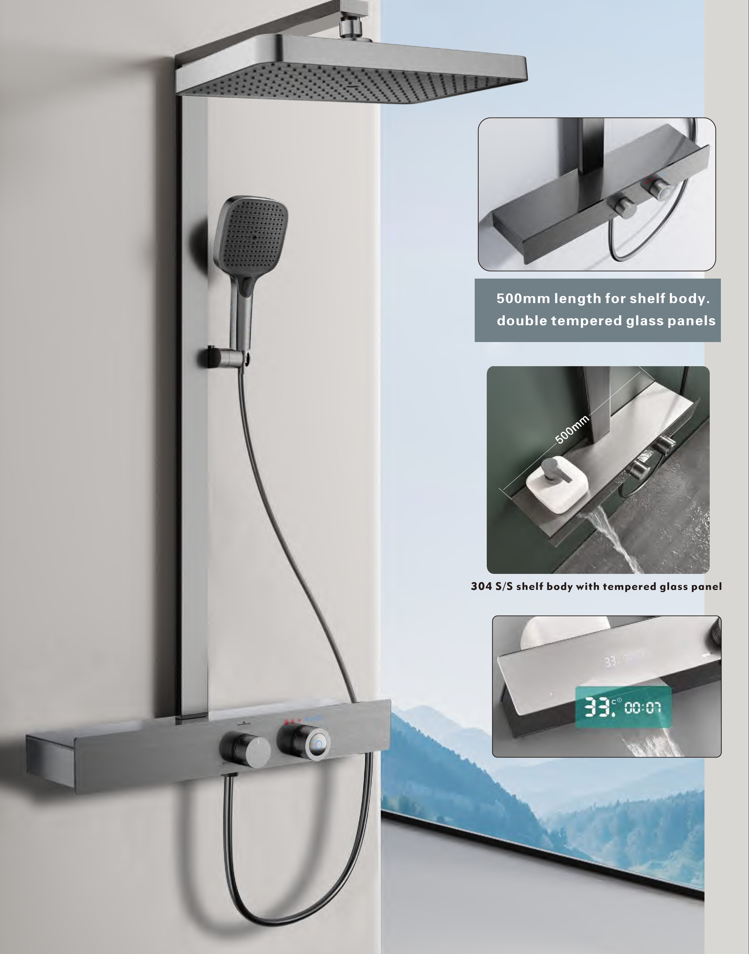  Shower - Hardware & Fittings | CHEERFUL Kenya image 3
