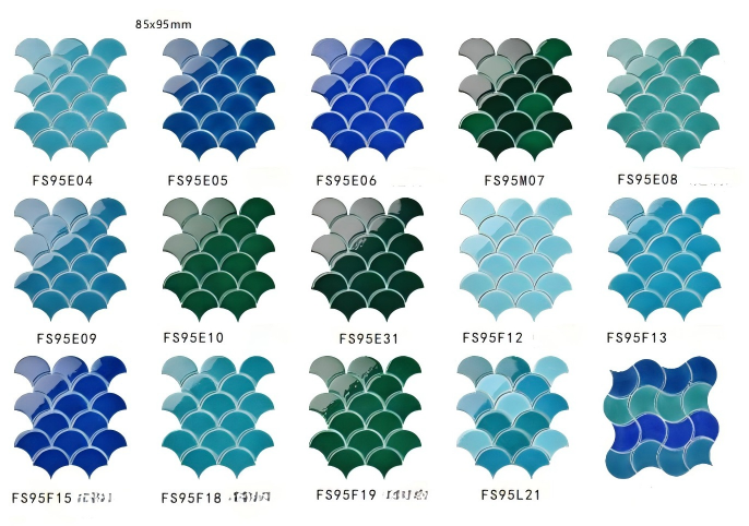 Swimming Pool Tiles - Tile(Small Stone) / Pool Tiles / Specialized Outdoor Tiles | CHEERFUL Kenya