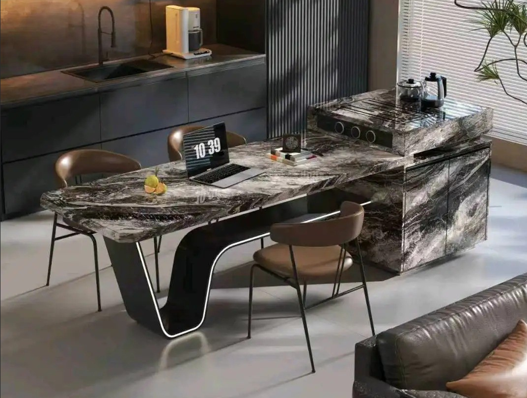 Island Dragon Head up Series - Custom Kitchen Cabinets & Countertop | CHEERFUL Kenya image 5