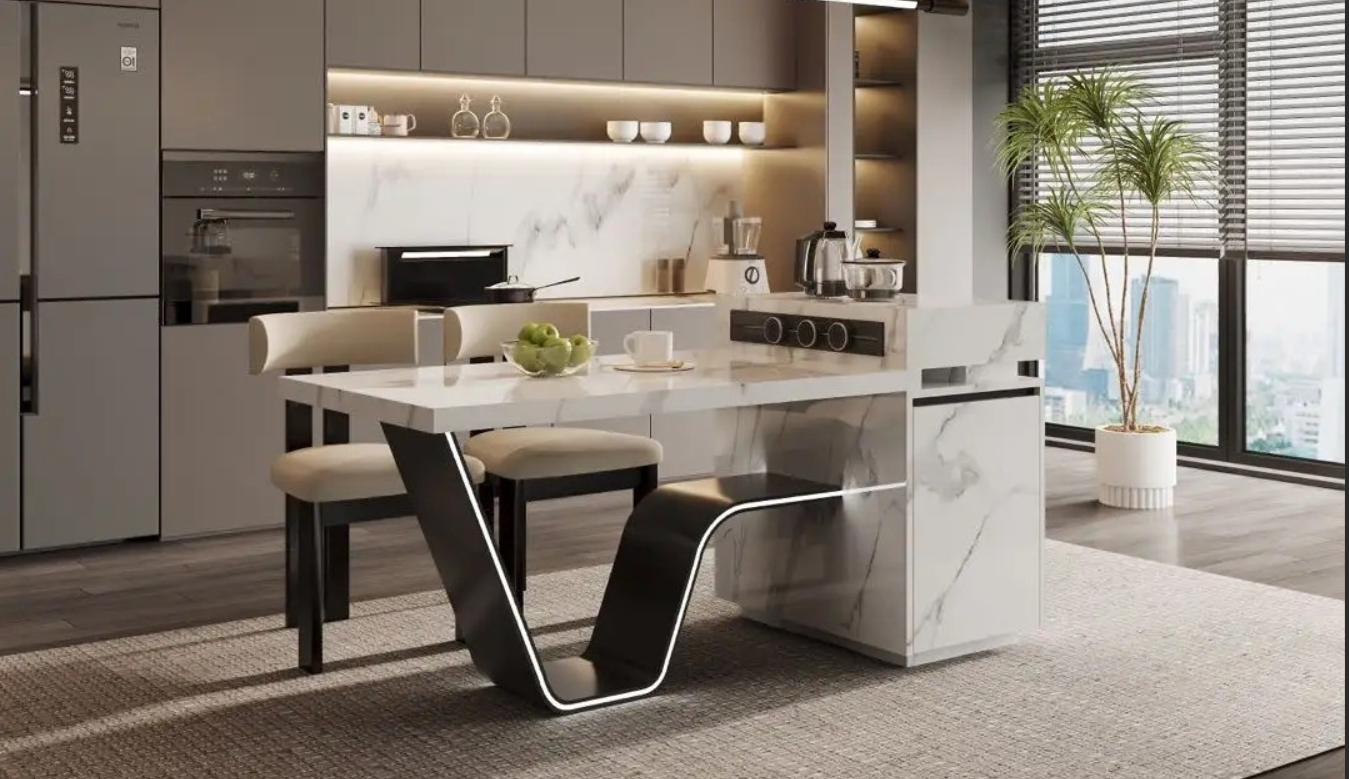 Island Dragon Head up Series - Custom Kitchen Cabinets & Countertop | CHEERFUL Kenya image 7