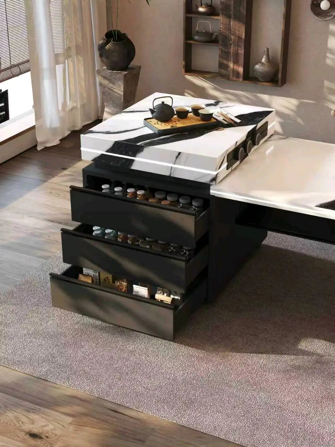 Island Dragon Head up Series - Custom Kitchen Cabinets & Countertop | CHEERFUL Kenya image 3 detail view