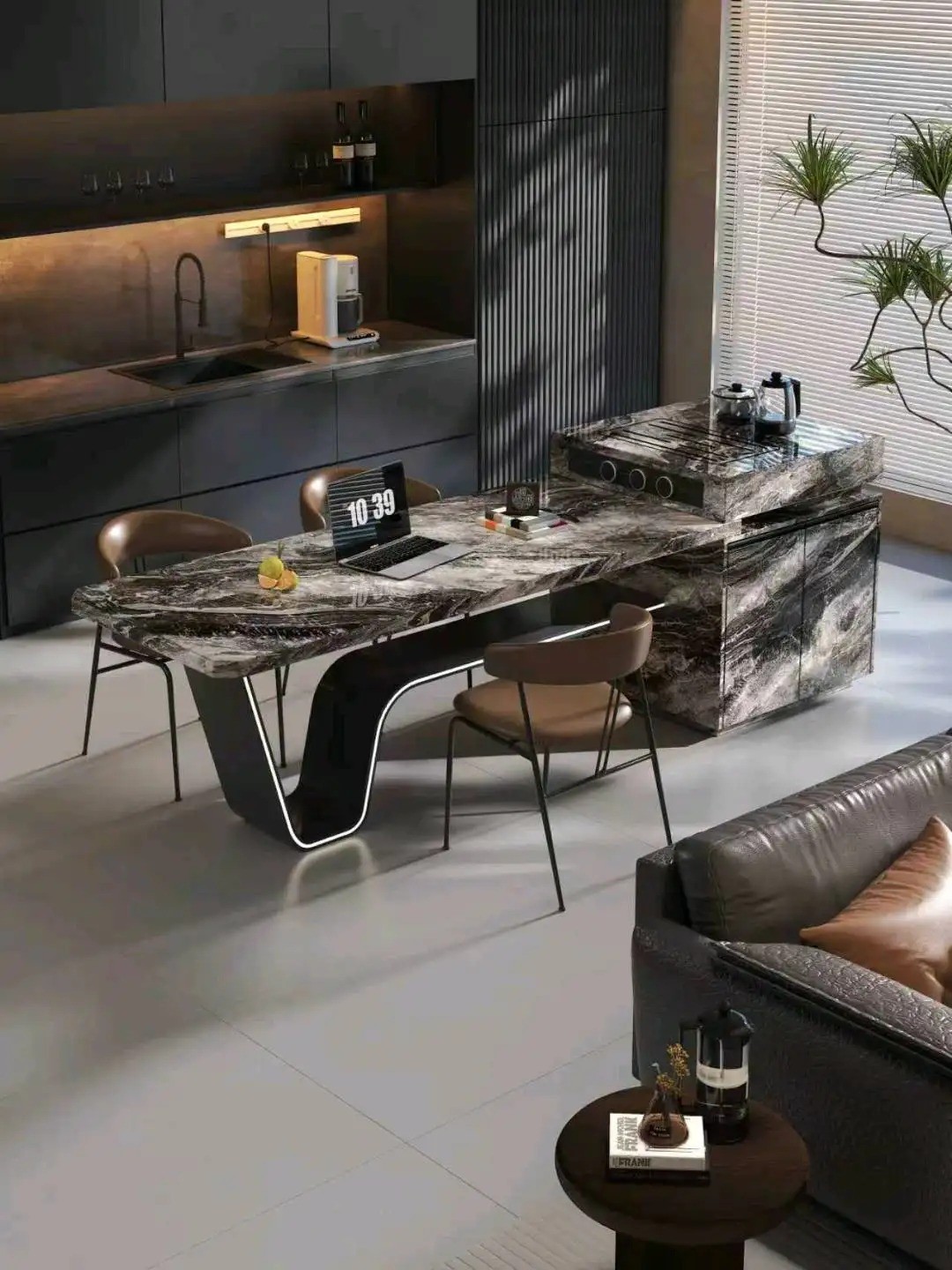 Island Dragon Head up Series - Custom Kitchen Cabinets & Countertop | CHEERFUL Kenya image 16 detail view