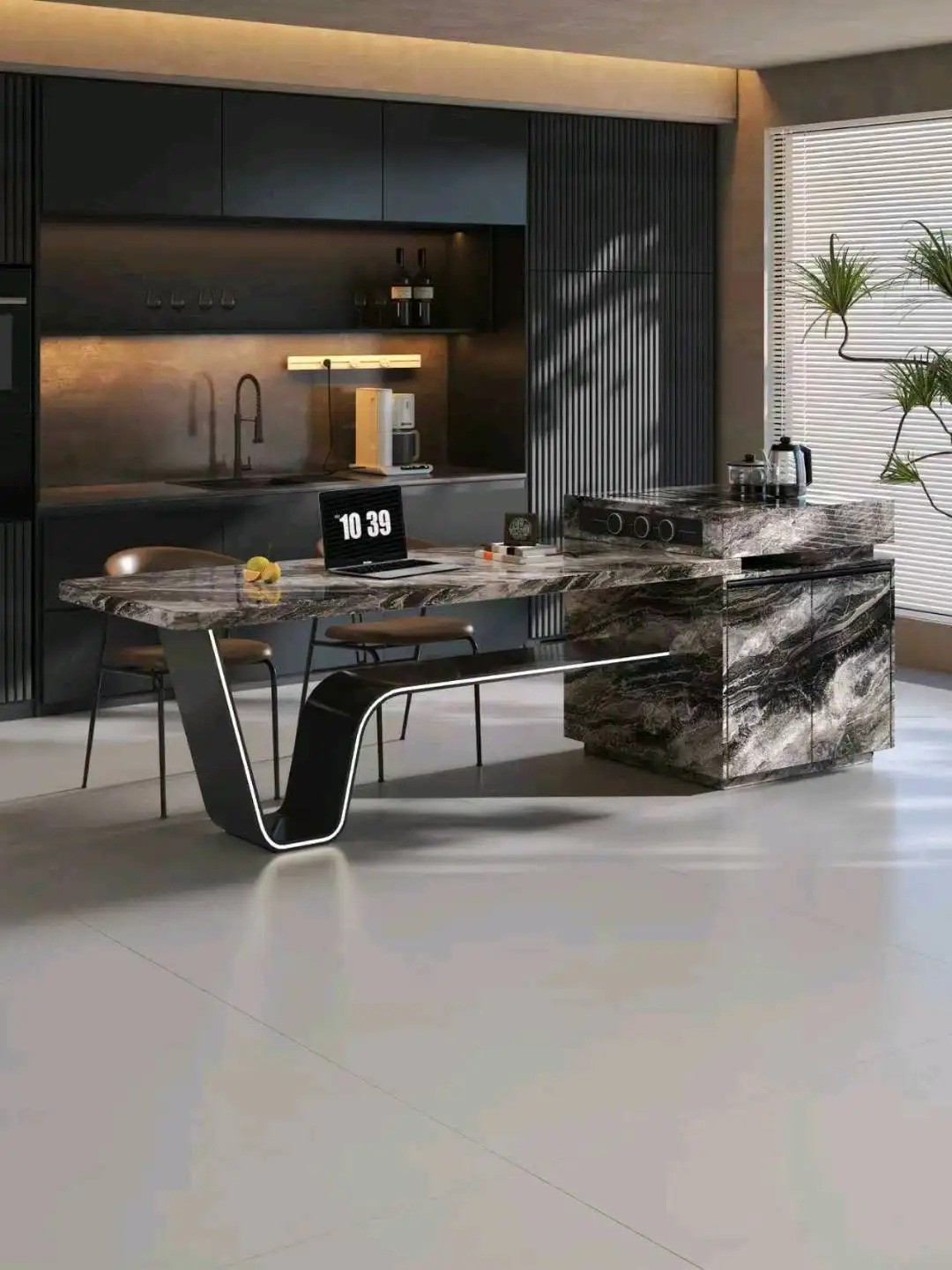 Island Dragon Head up Series - Custom Kitchen Cabinets & Countertop | CHEERFUL Kenya image 17 detail view