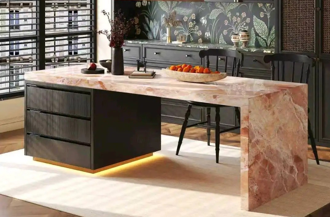 Island Table Flush Series - Custom Kitchen Cabinets & Countertop | CHEERFUL Kenya image 4