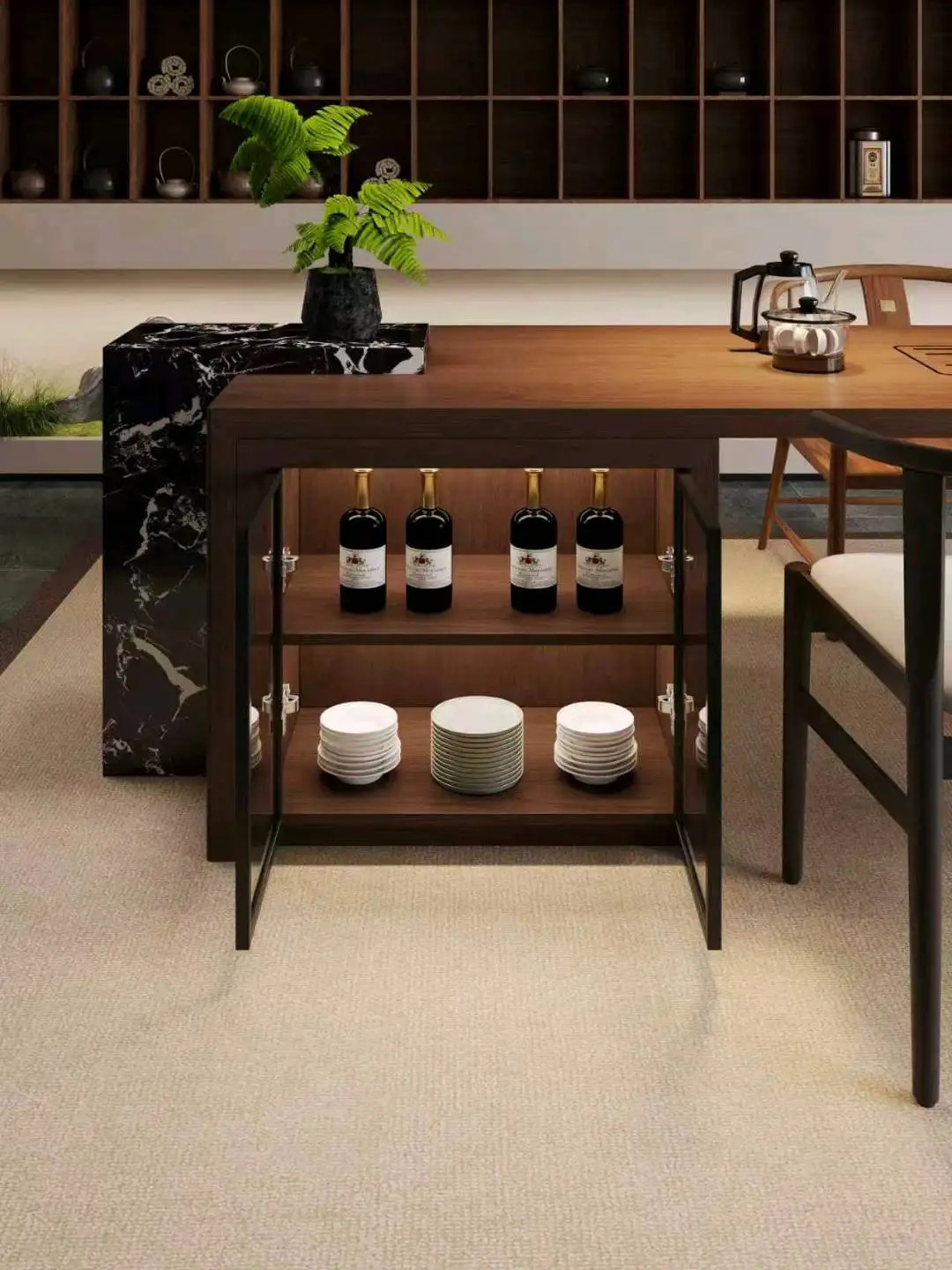 Island Tea Table Series - Custom Kitchen Cabinets & Countertop | CHEERFUL Kenya image 8 detail view