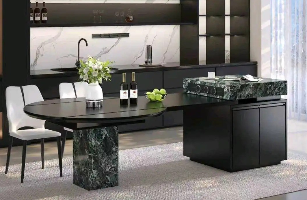Island Round Table Series - Custom Kitchen Cabinets & Countertop | CHEERFUL Kenya image 4