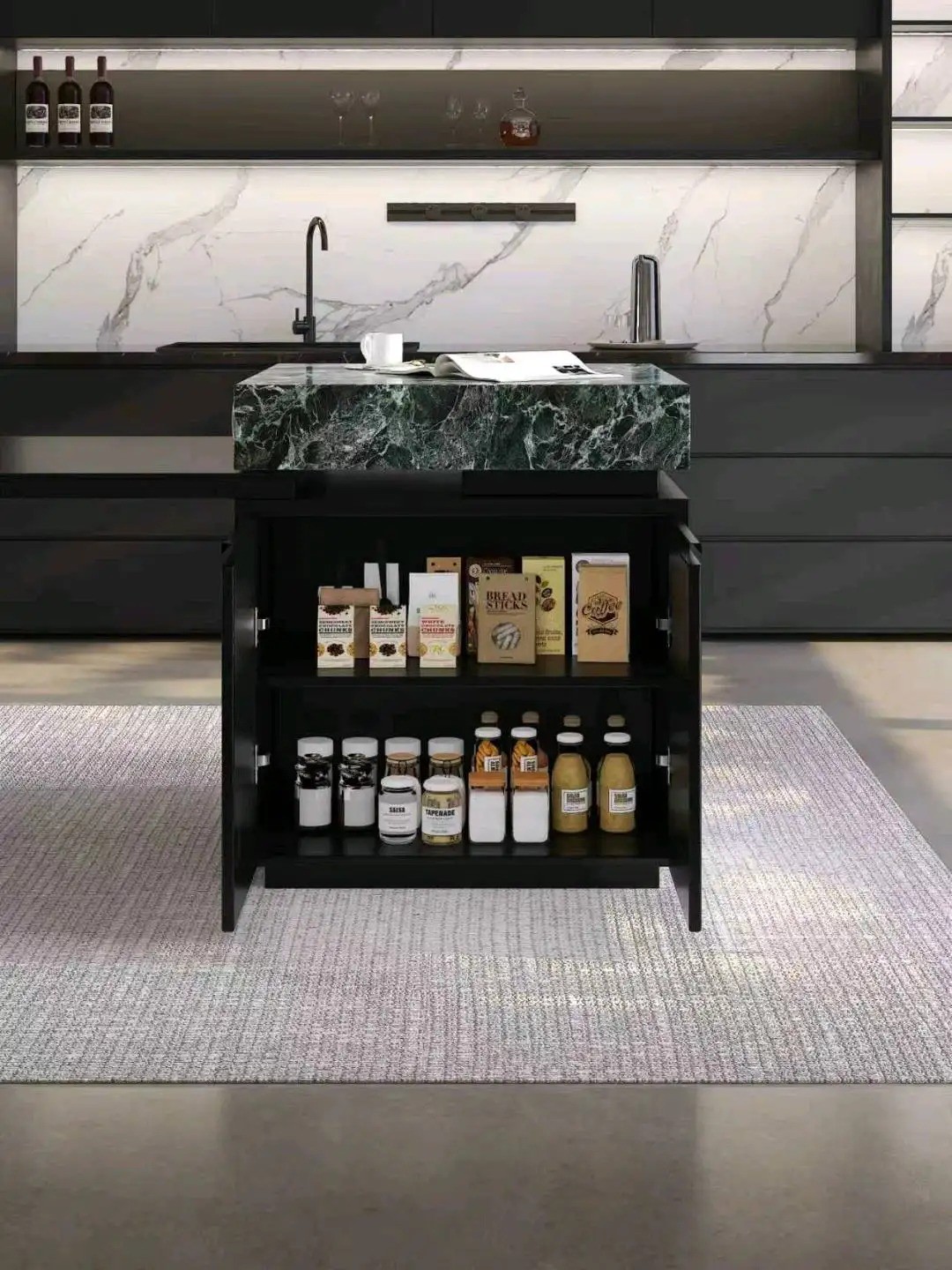 Island Round Table Series - Custom Kitchen Cabinets & Countertop | CHEERFUL Kenya image 18 detail view