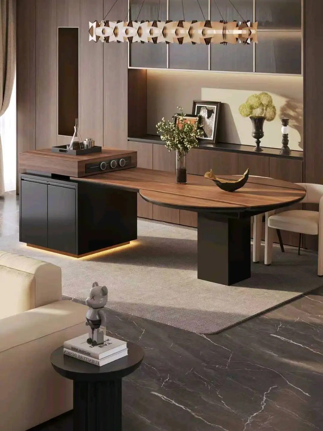 Island Round Table Series - Custom Kitchen Cabinets & Countertop | CHEERFUL Kenya image 20 detail view