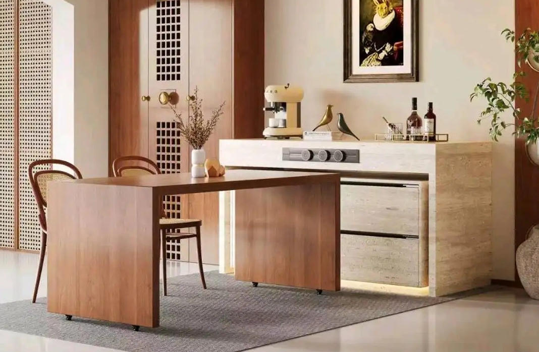 Island folding and telescopic series - Custom Kitchen Cabinets & Countertop | CHEERFUL Kenya image 2