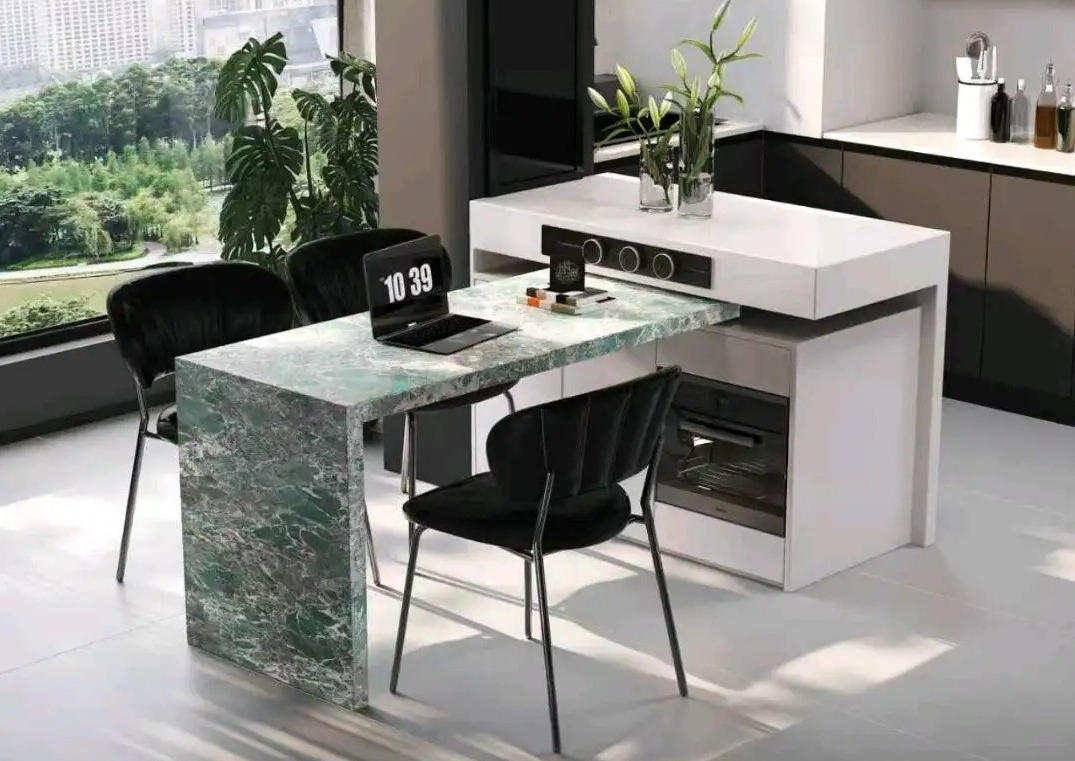 Island folding and telescopic series - Custom Kitchen Cabinets & Countertop | CHEERFUL Kenya image 3