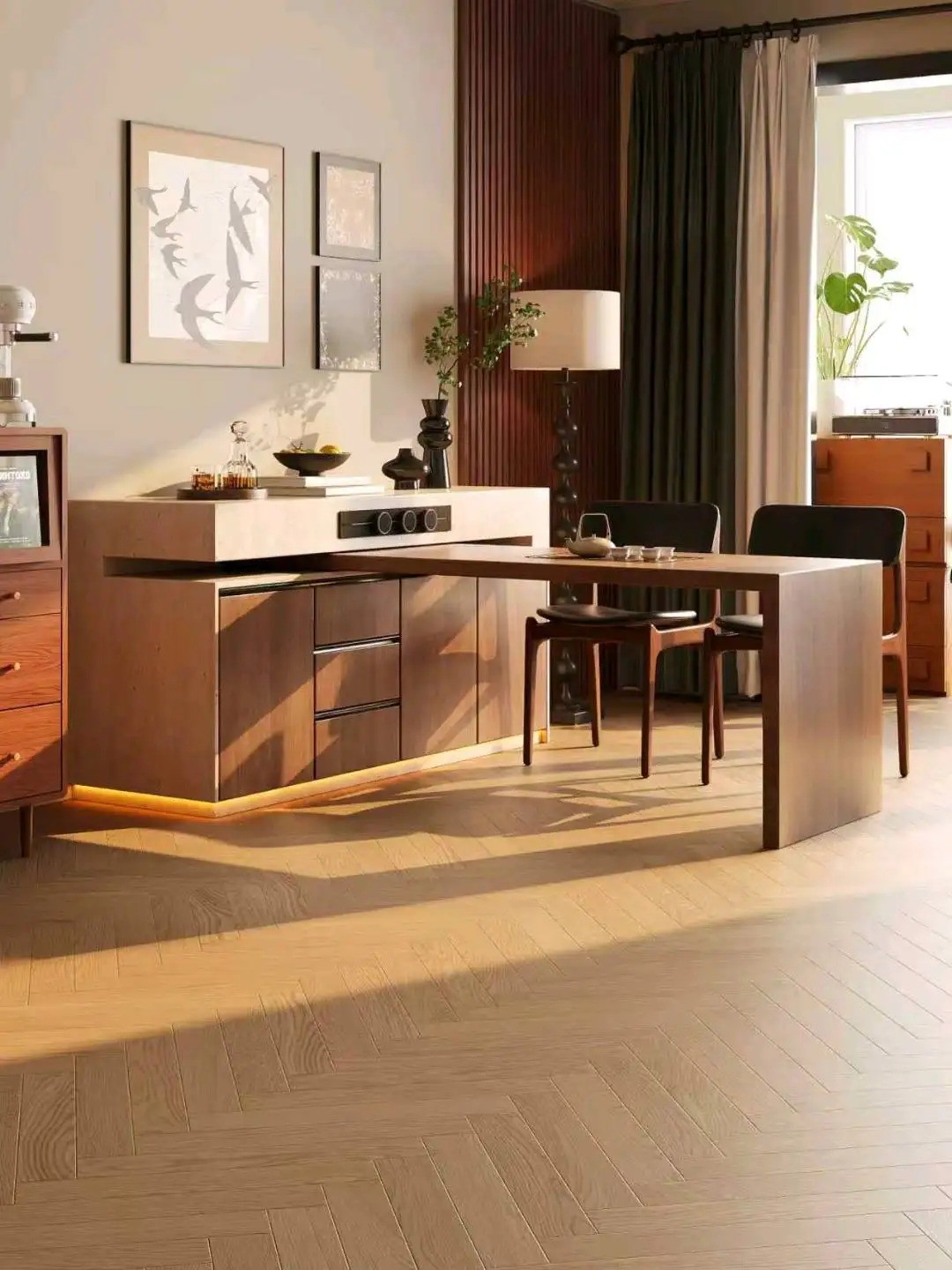 Island folding and telescopic series - Custom Kitchen Cabinets & Countertop | CHEERFUL Kenya image 3 detail view