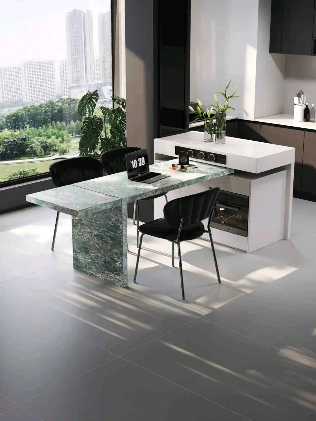 Island folding and telescopic series - Custom Kitchen Cabinets & Countertop | CHEERFUL Kenya image 9 detail view