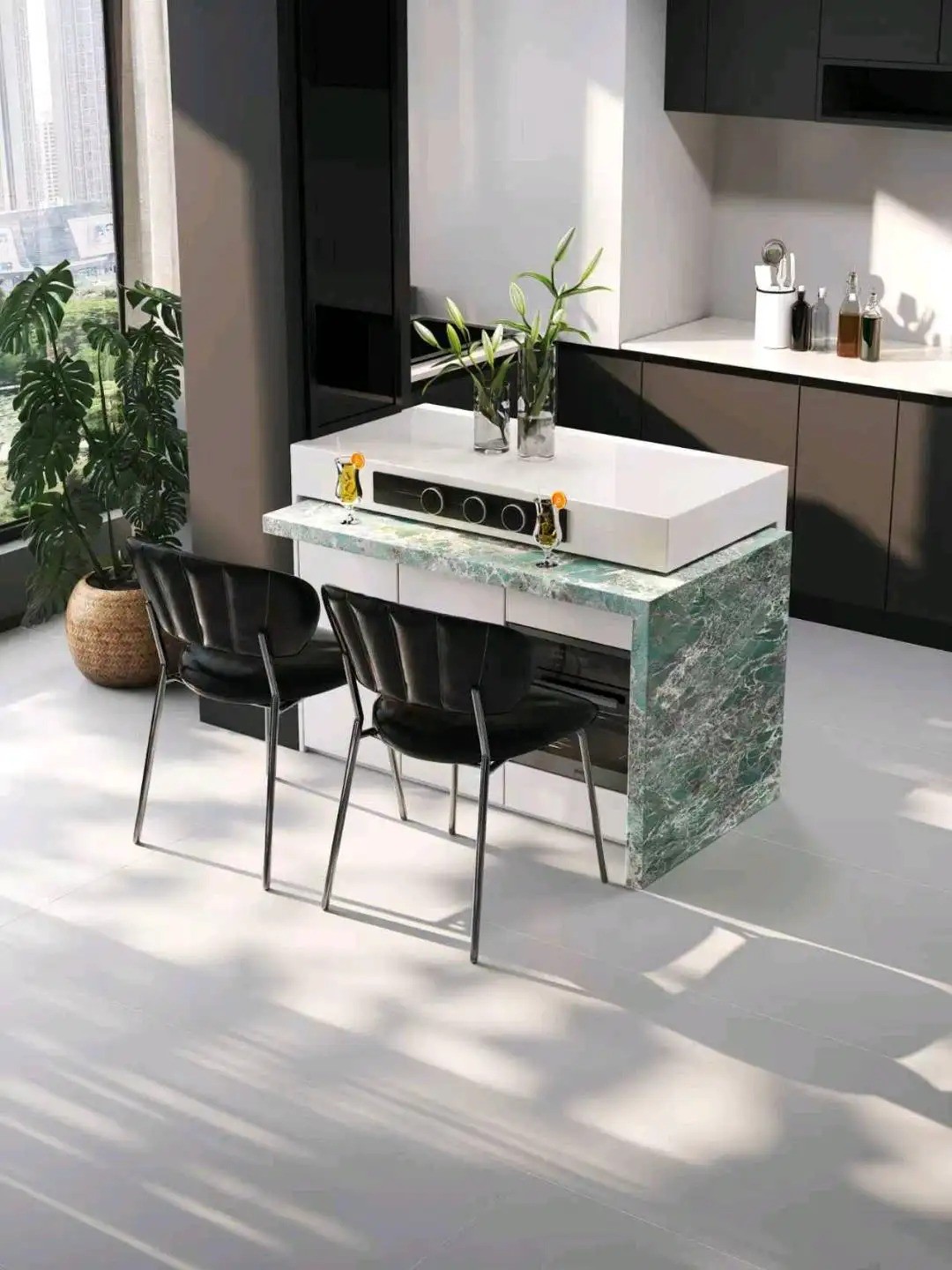 Island folding and telescopic series - Custom Kitchen Cabinets & Countertop | CHEERFUL Kenya image 11 detail view