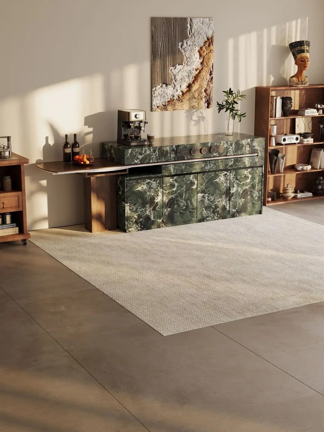 Island folding and telescopic series - Custom Kitchen Cabinets & Countertop | CHEERFUL Kenya image 25 detail view