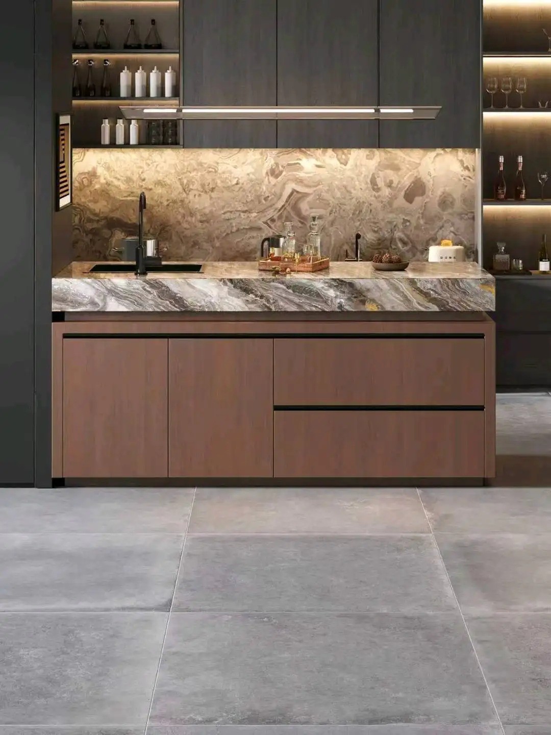 Island Bar Collection - Custom Kitchen Cabinets & Countertop | CHEERFUL Kenya image 21 detail view