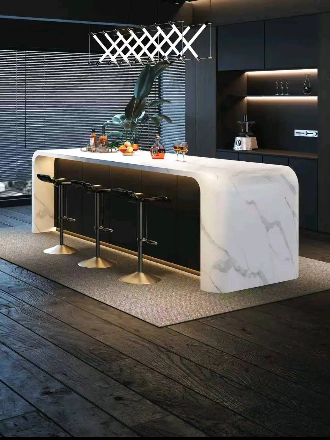 Island Bar Collection - Custom Kitchen Cabinets & Countertop | CHEERFUL Kenya image 35 detail view