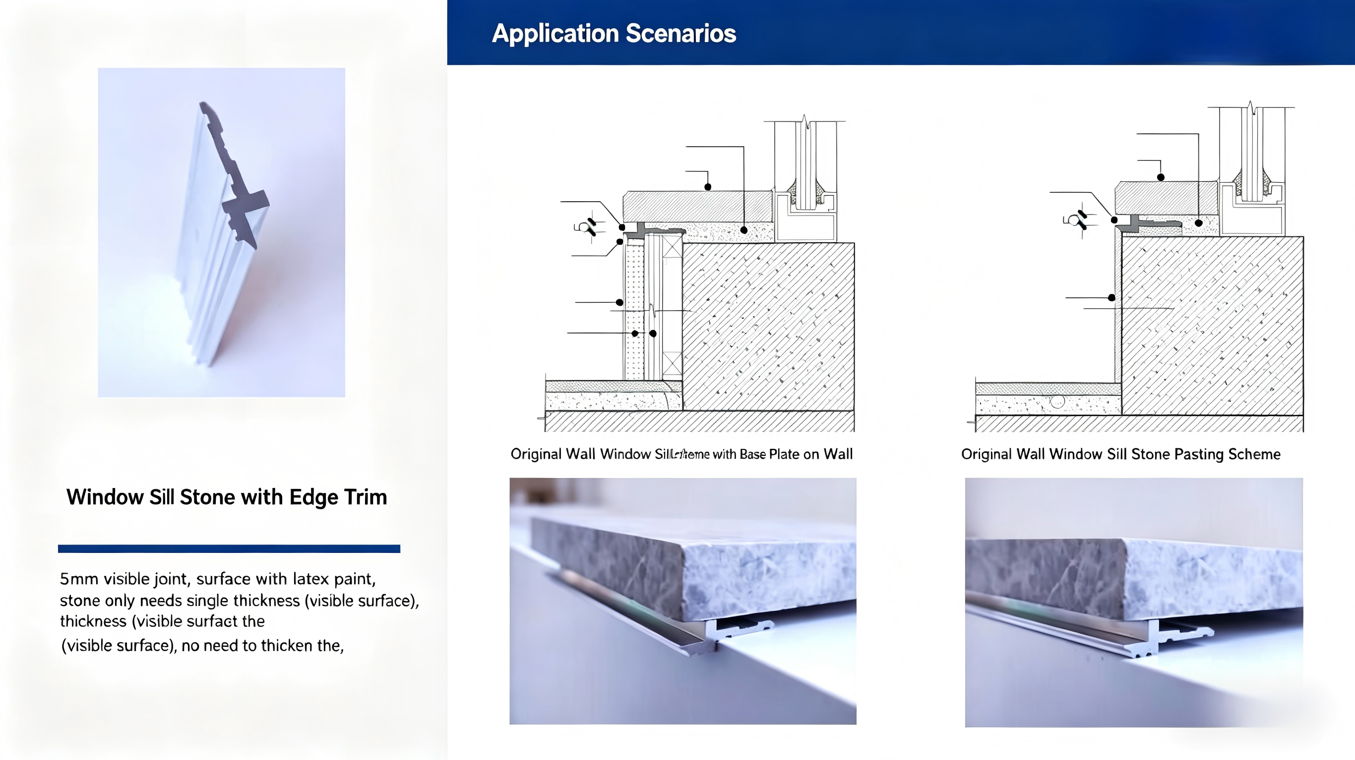 Aluminum profiles and assembly components for gypsum board ceiling, module assembly - Technical Innovative Products | CHEERFUL Kenya image 16 detail view