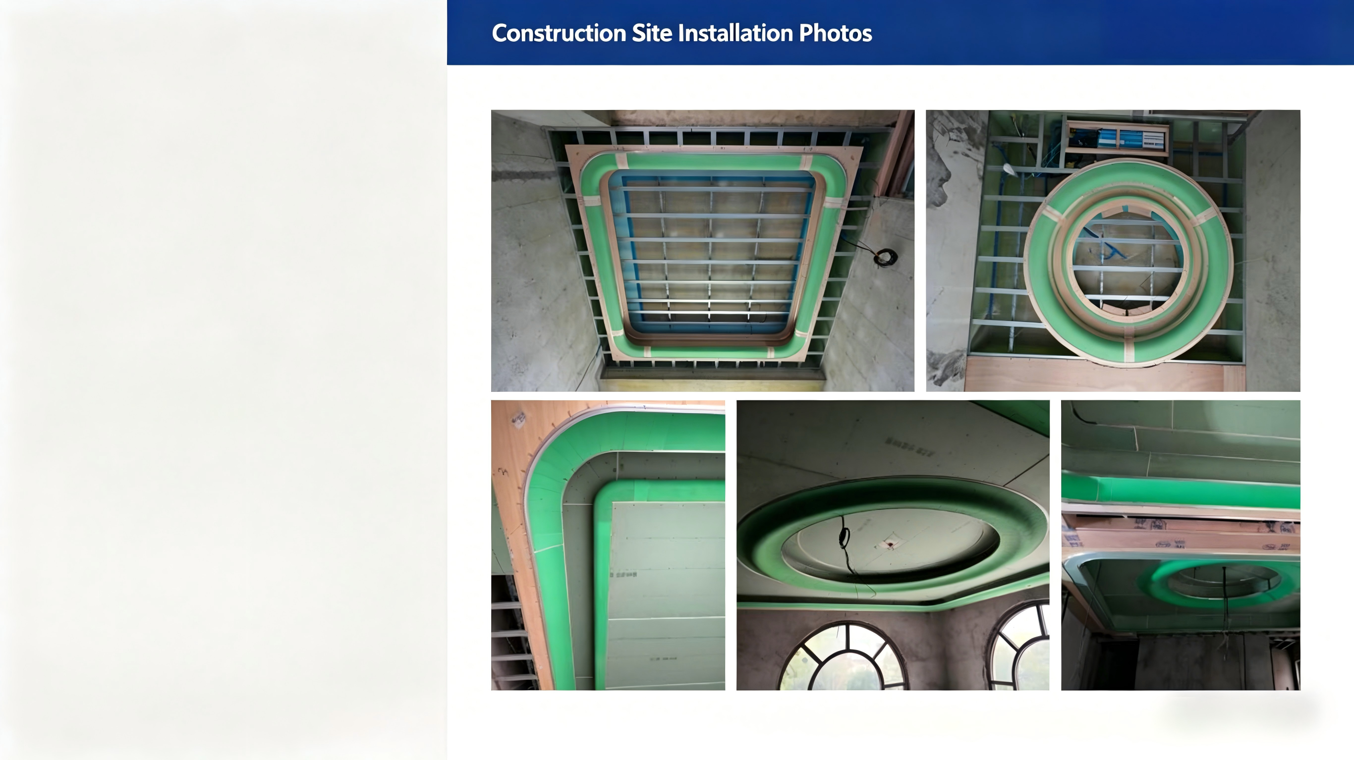 Aluminum profiles and assembly components for gypsum board ceiling, module assembly - Technical Innovative Products | CHEERFUL Kenya image 28 detail view