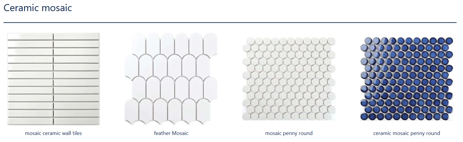 Mosaic Tiles - Tile(Small Stone) | CHEERFUL Kenya image 2 detail view