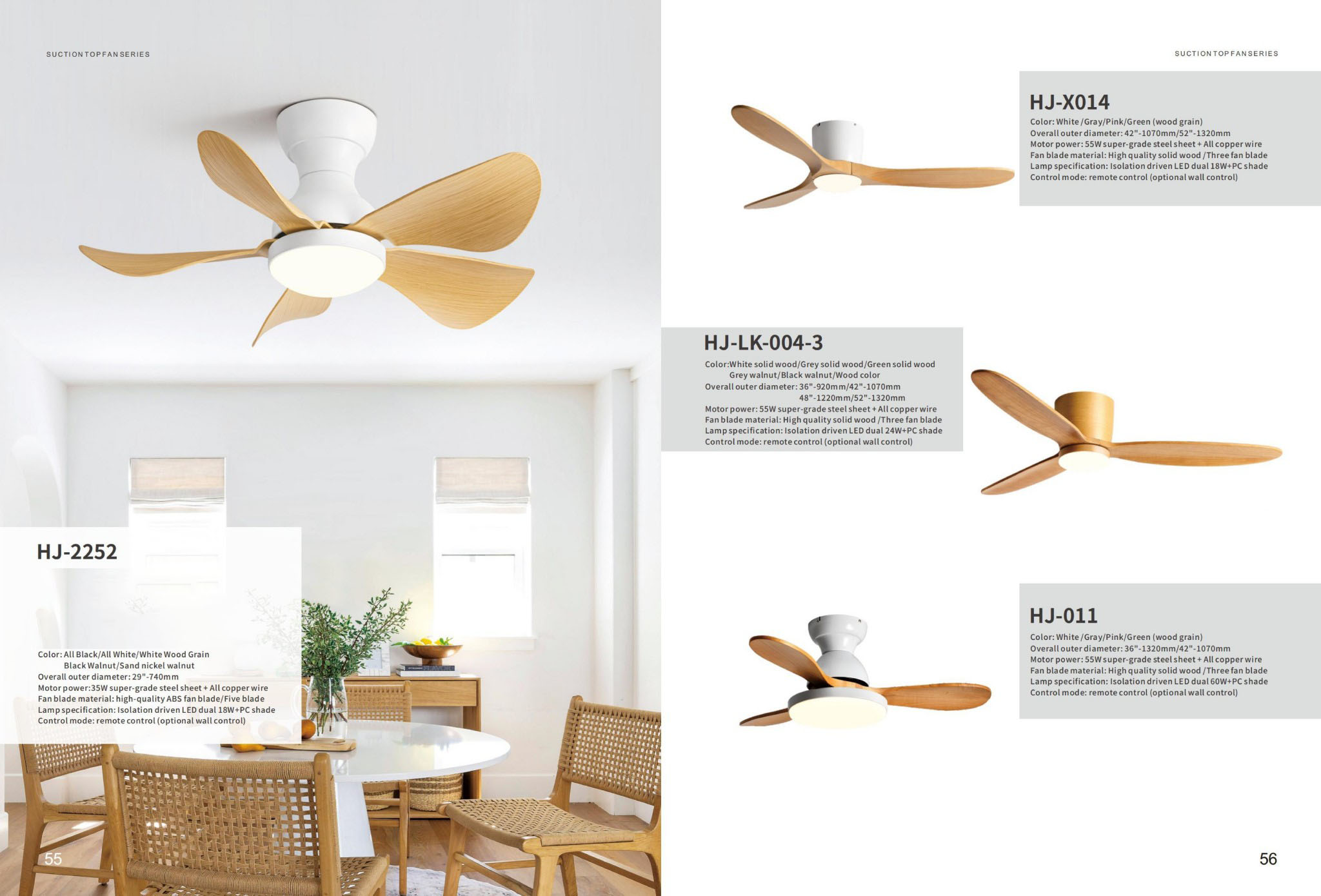 Ceiling mounted fan light series - Ceiling Fans | CHEERFUL Kenya image 3 detail view